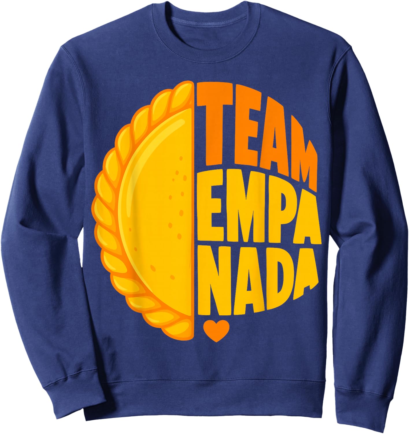 Empanada Snack Latino Food Sweatshirt - Sweatshirt | Navy