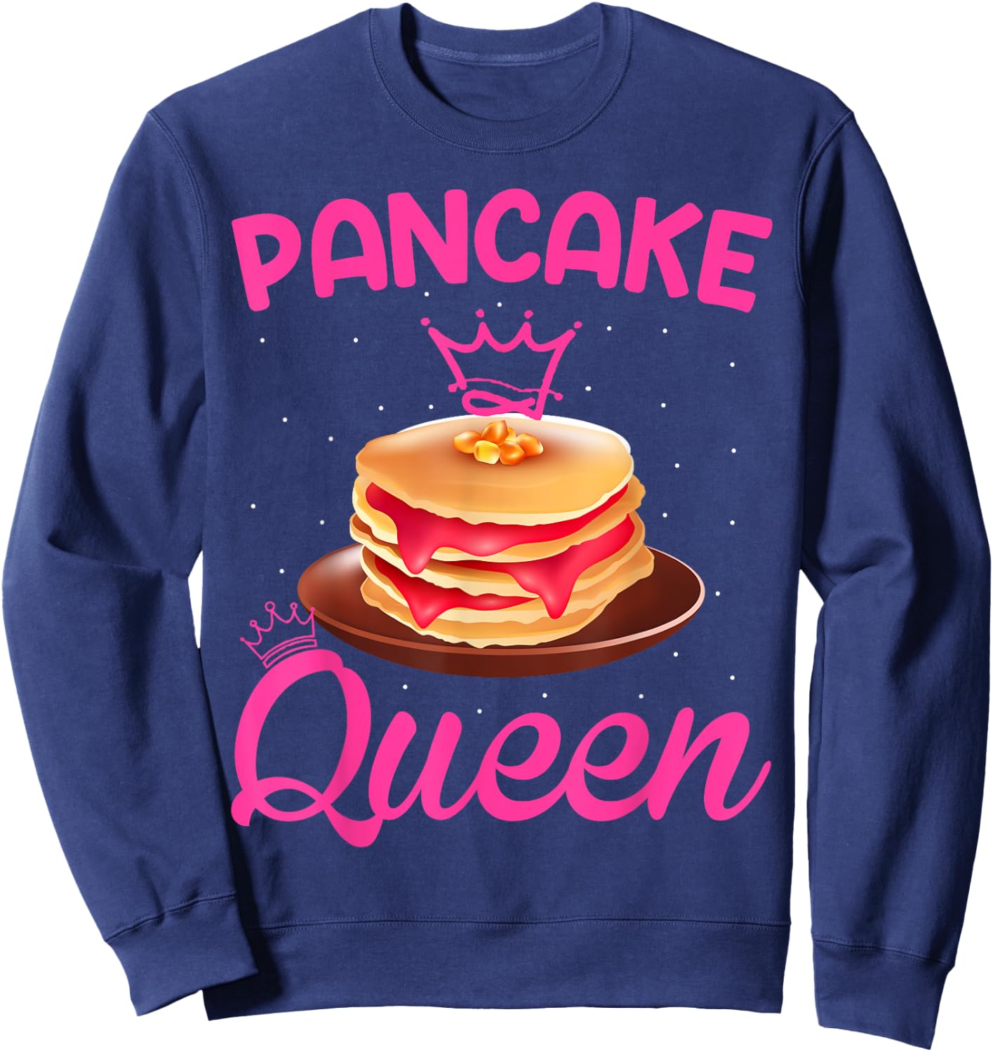 Pancake Queen Sweatshirt - Sweatshirt | Navy