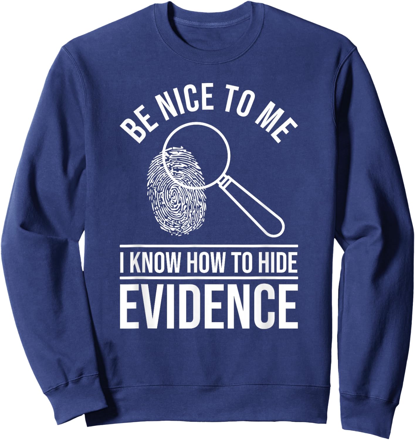 Forensic Science Investigator - Forensic Scientist Small Sweatshirt - Sweatshirt | Navy
