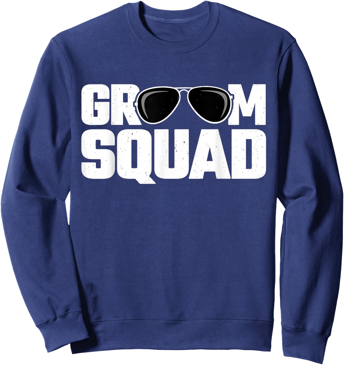 Matching Groomsman Group - Bachelor Party Gift - Groom Squad Sweatshirt - Sweatshirt | Navy