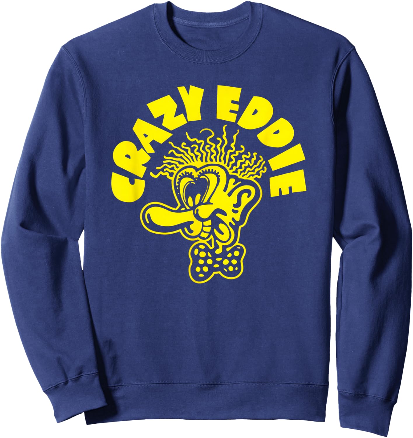 Crazy Eddie's Electronics Department Store Retro Vintage Sweatshirt - Sweatshirt | Navy