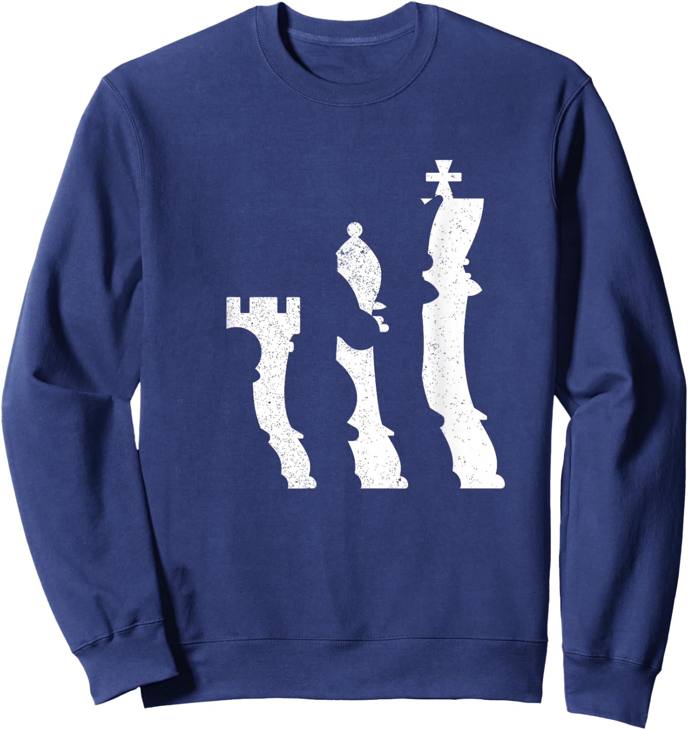 Chess Pieces | Chess Lovers | Chess Player Sweatshirt - Sweatshirt | Navy