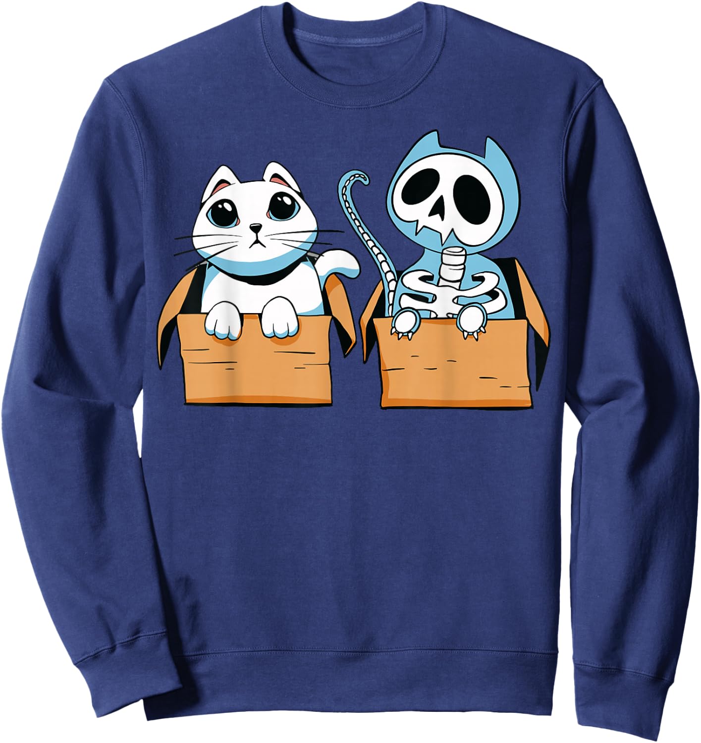 Schrödinger's Cat Sweatshirt - Sweatshirt | Navy