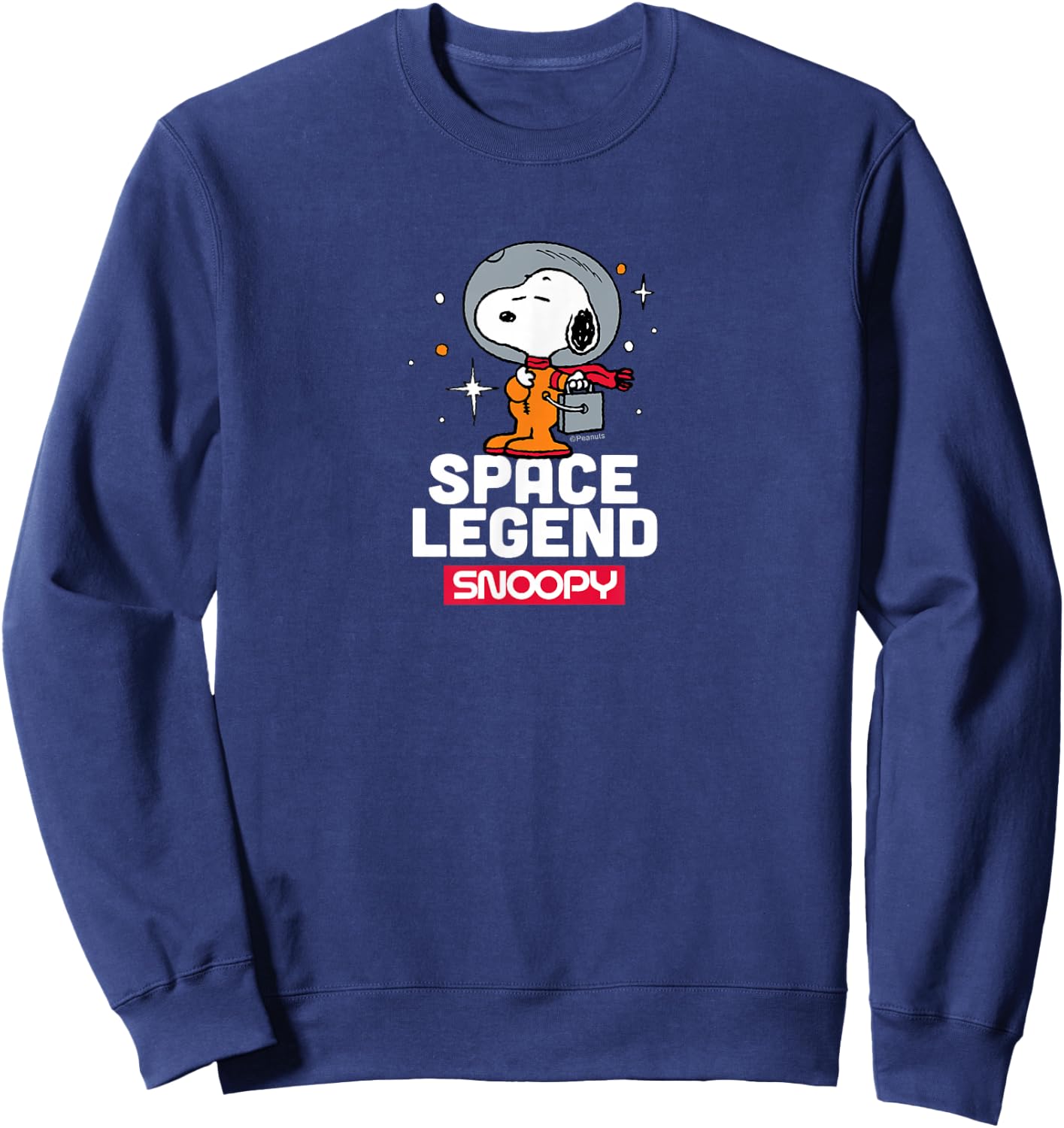 Peanuts - Snoopy Space Legend Astronaut Beagle Sweatshirt - Sweatshirt | Navy