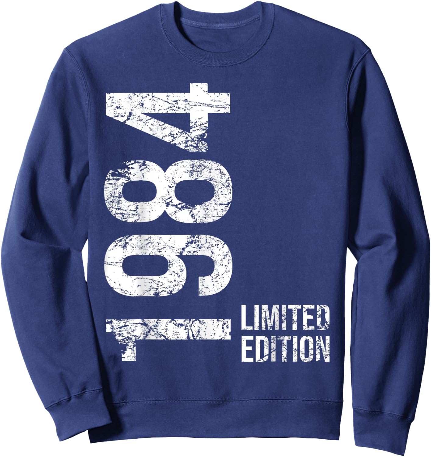 41st Birthday 41 Years Old Man Woman Vintage 1984 Sweatshirt - Sweatshirt | Navy