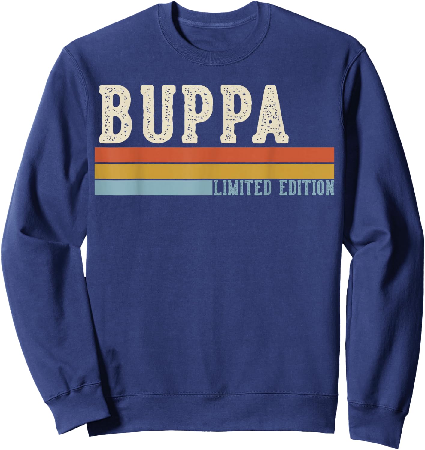 BUPPA Vintage Grandpa Retro Fathers Day Sweatshirt - Sweatshirt | Navy