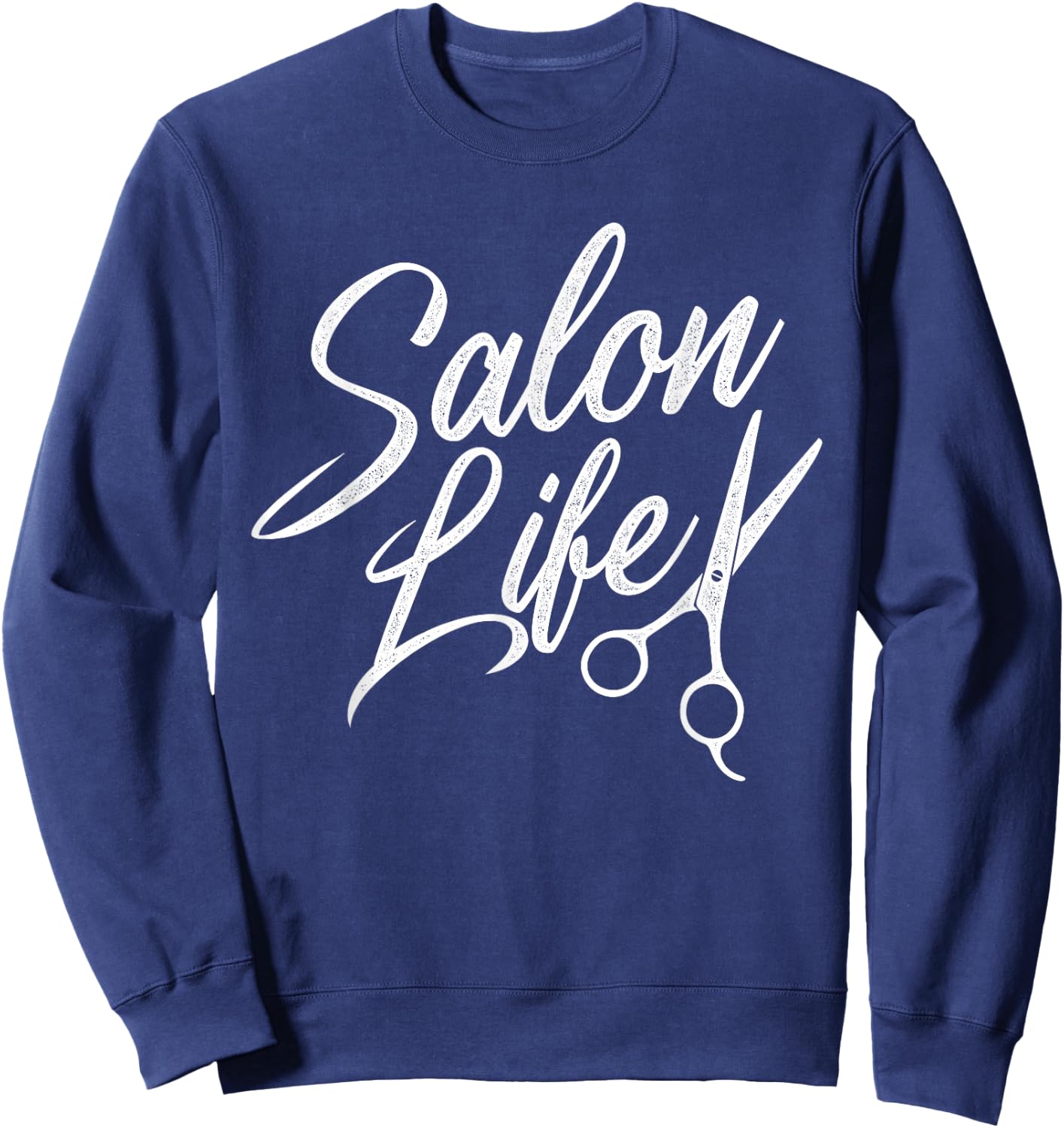 Salon Life - Hairdresser Hair Trimmer Hairdresser Beautician Sweatshirt - Sweatshirt | Navy