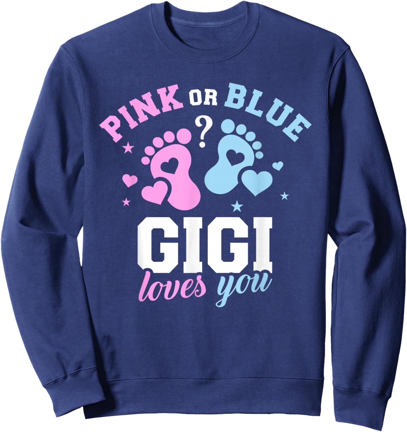 Gender Reveal Gigi Sweatshirt - Sweatshirt | Navy