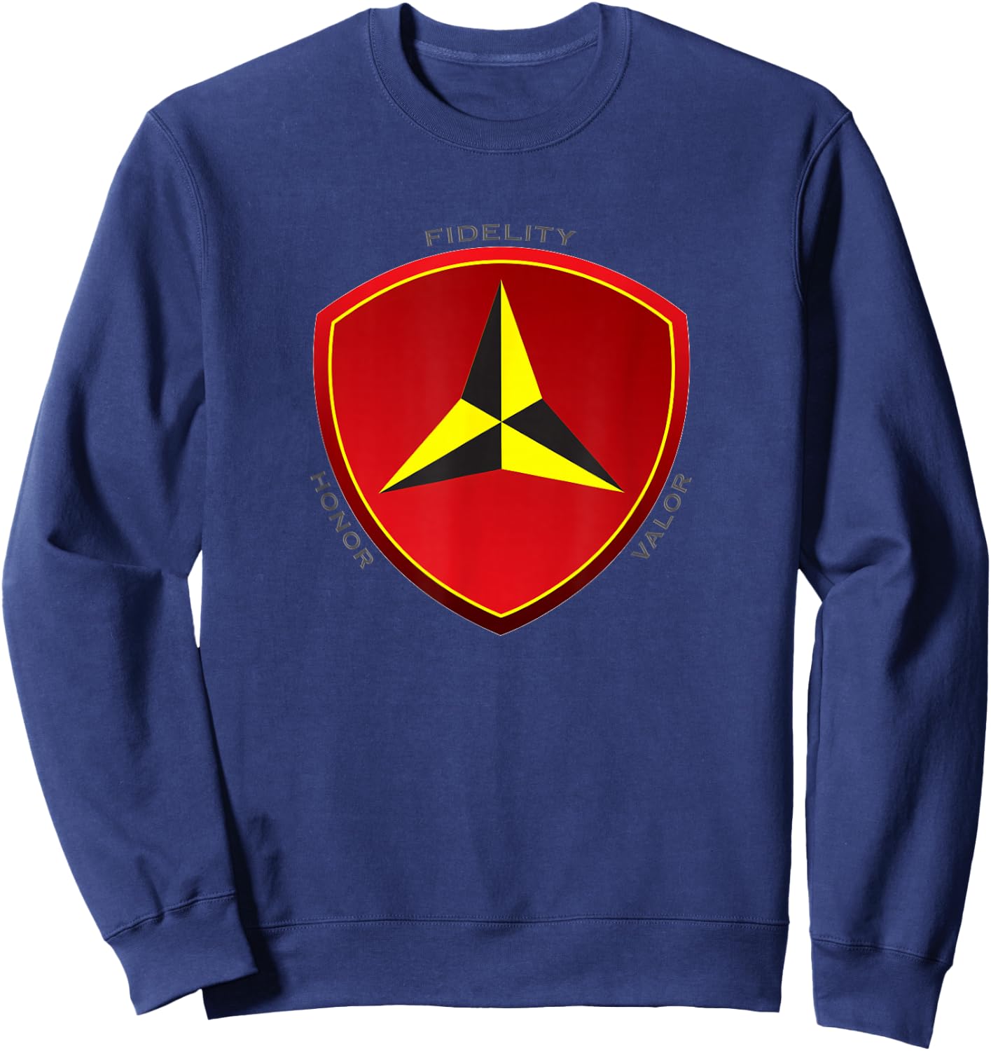 U. S. Marine Corps EGA 3rd Division Sweatshirt - Sweatshirt | Navy