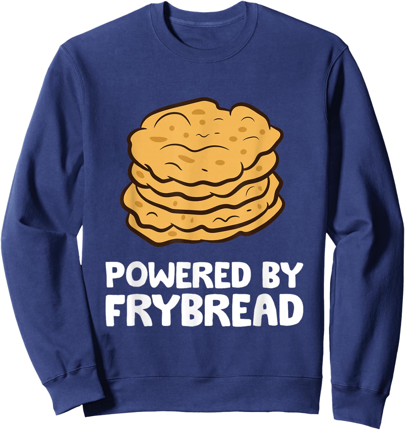 Powered By Frybread Sweatshirt - Sweatshirt | Navy