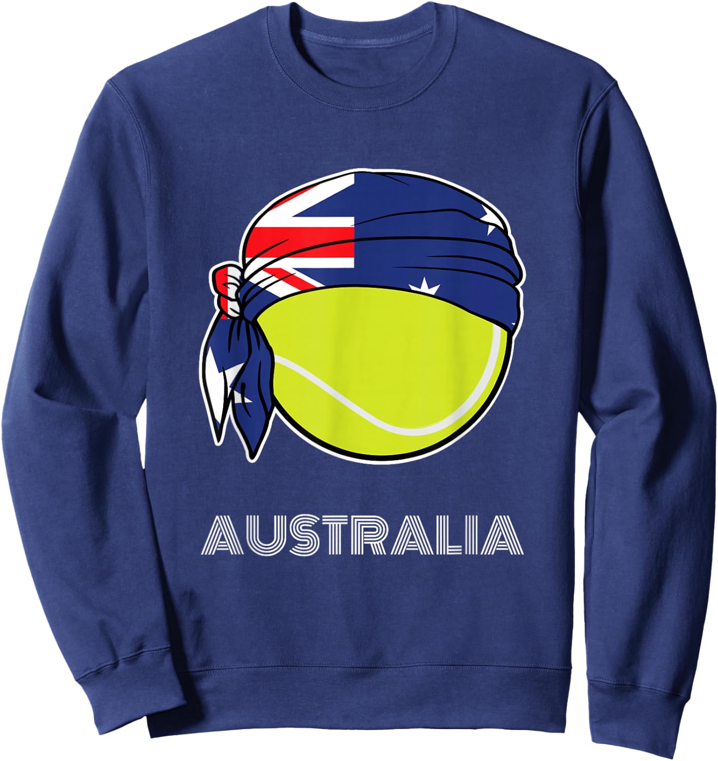 Australia Tennis Shirt Coach Australian Tennis Player Sweatshirt - Sweatshirt | Navy