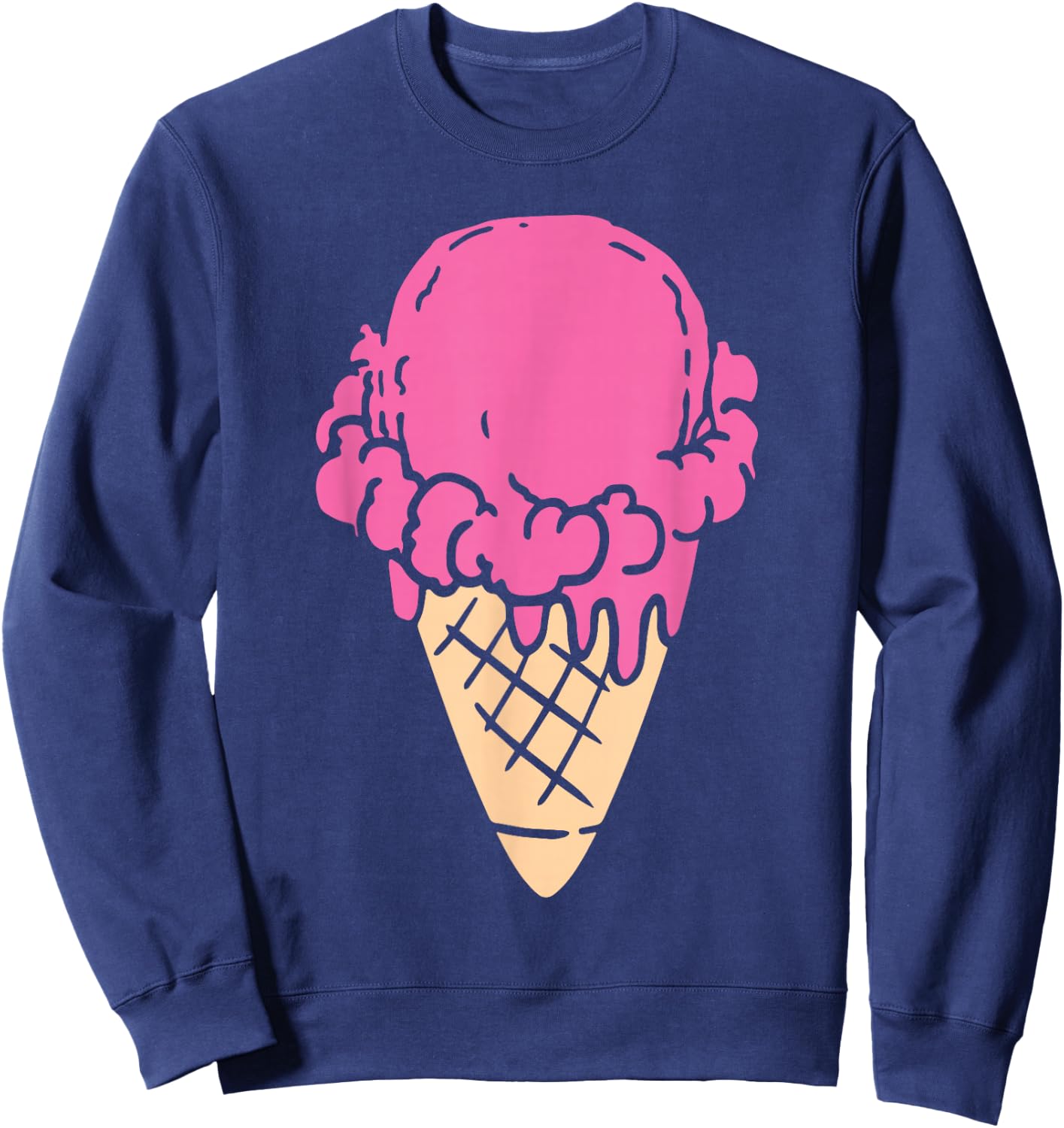 Ice Cream Gift Sweatshirt - Sweatshirt | Navy