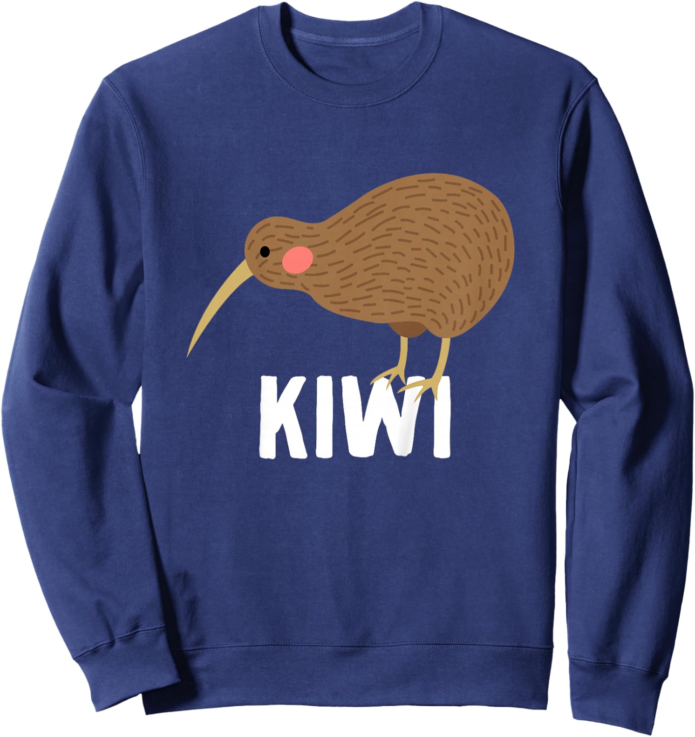Kiwi Bird Shirt For Boys Or Girls | Cute Kiwi Gift Sweatshirt - Sweatshirt | Navy