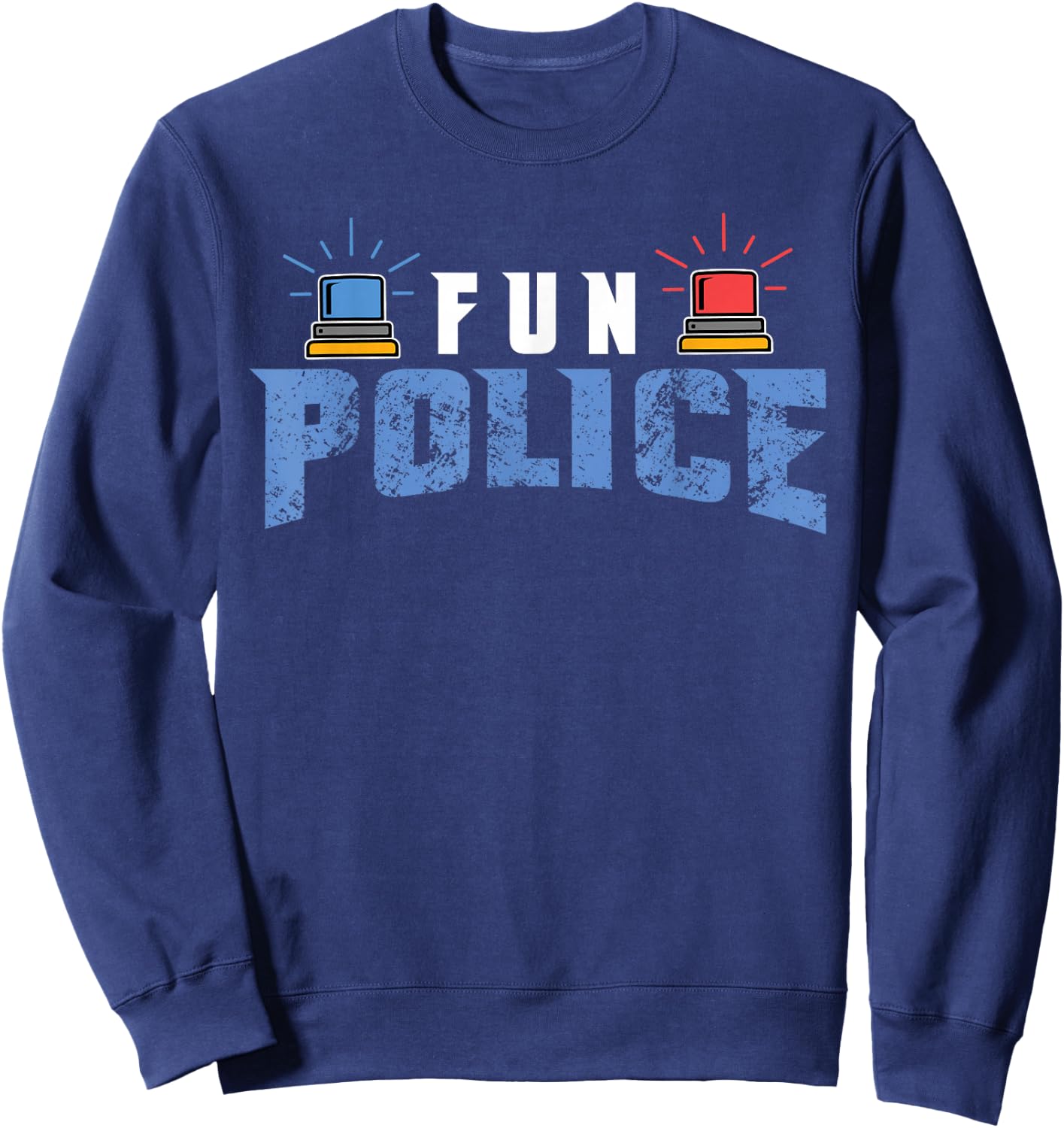 Dance Chaperone Fun Police For Dancing Sheriff State Cop Sweatshirt - Sweatshirt | Navy