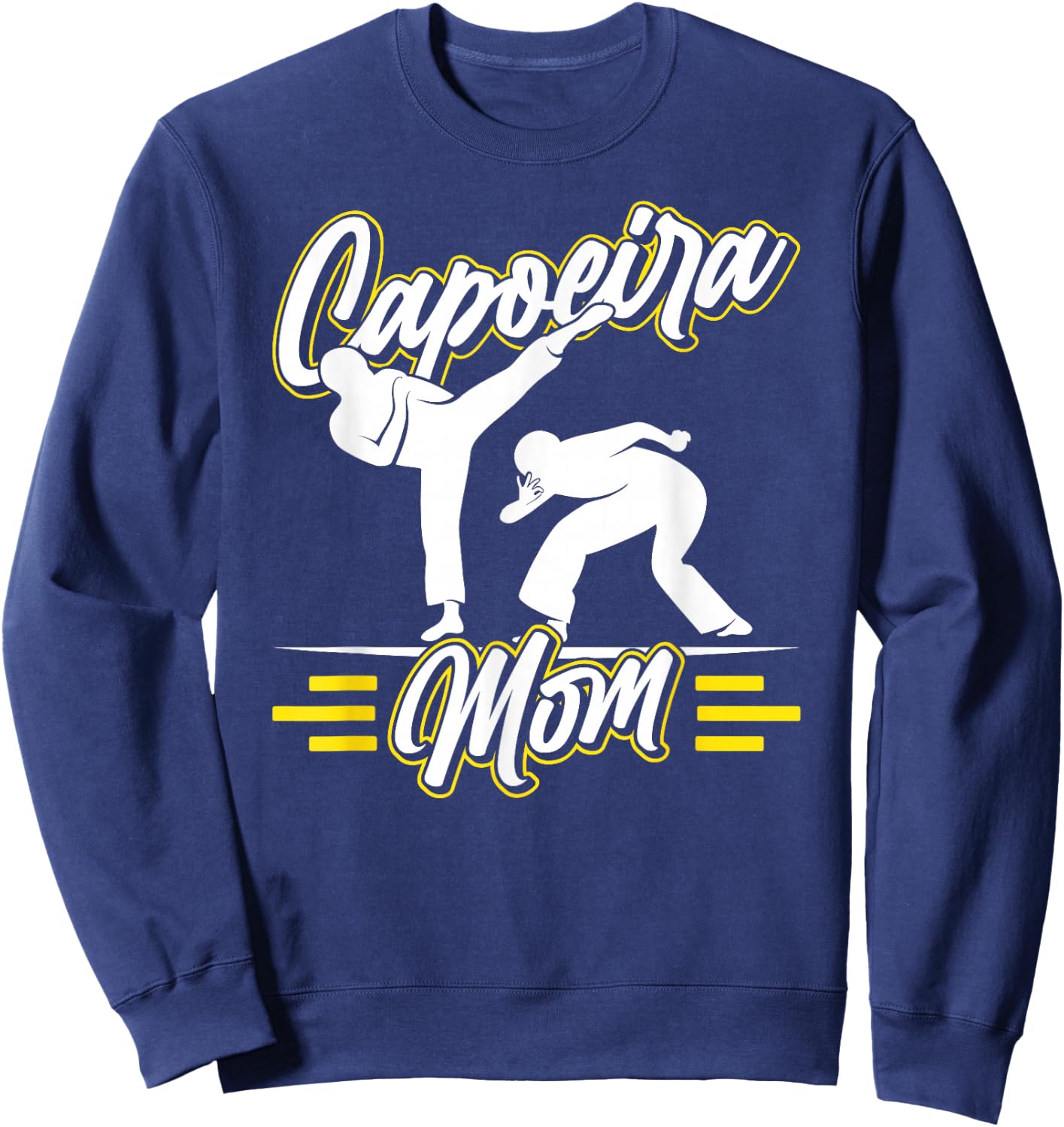 Capoeira Mom Hobby Trainer Brazil Martial Arts Mother Mommy Sweatshirt - Sweatshirt | Navy