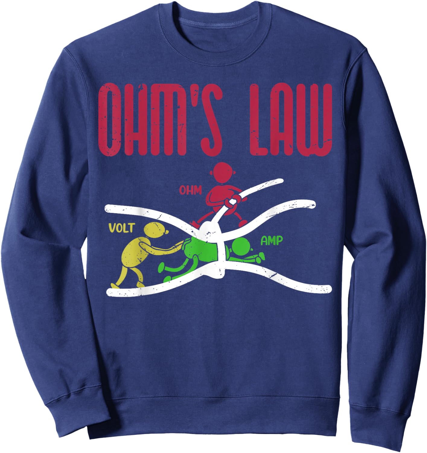 Ohm's Law Sweatshirt - Sweatshirt | Navy