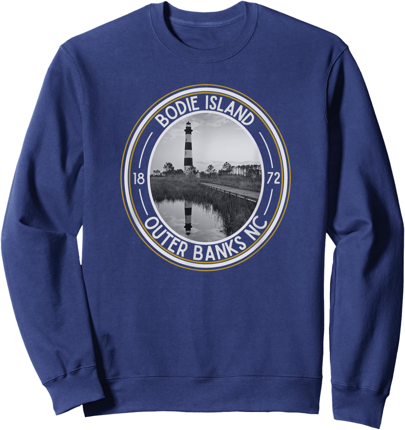 Bodie Island Light House, North Carolina Sweatshirt - Sweatshirt | Navy
