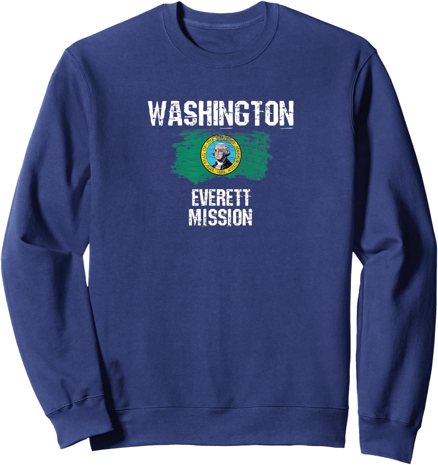 Washington Everett Mission Sweatshirt - Sweatshirt | Navy
