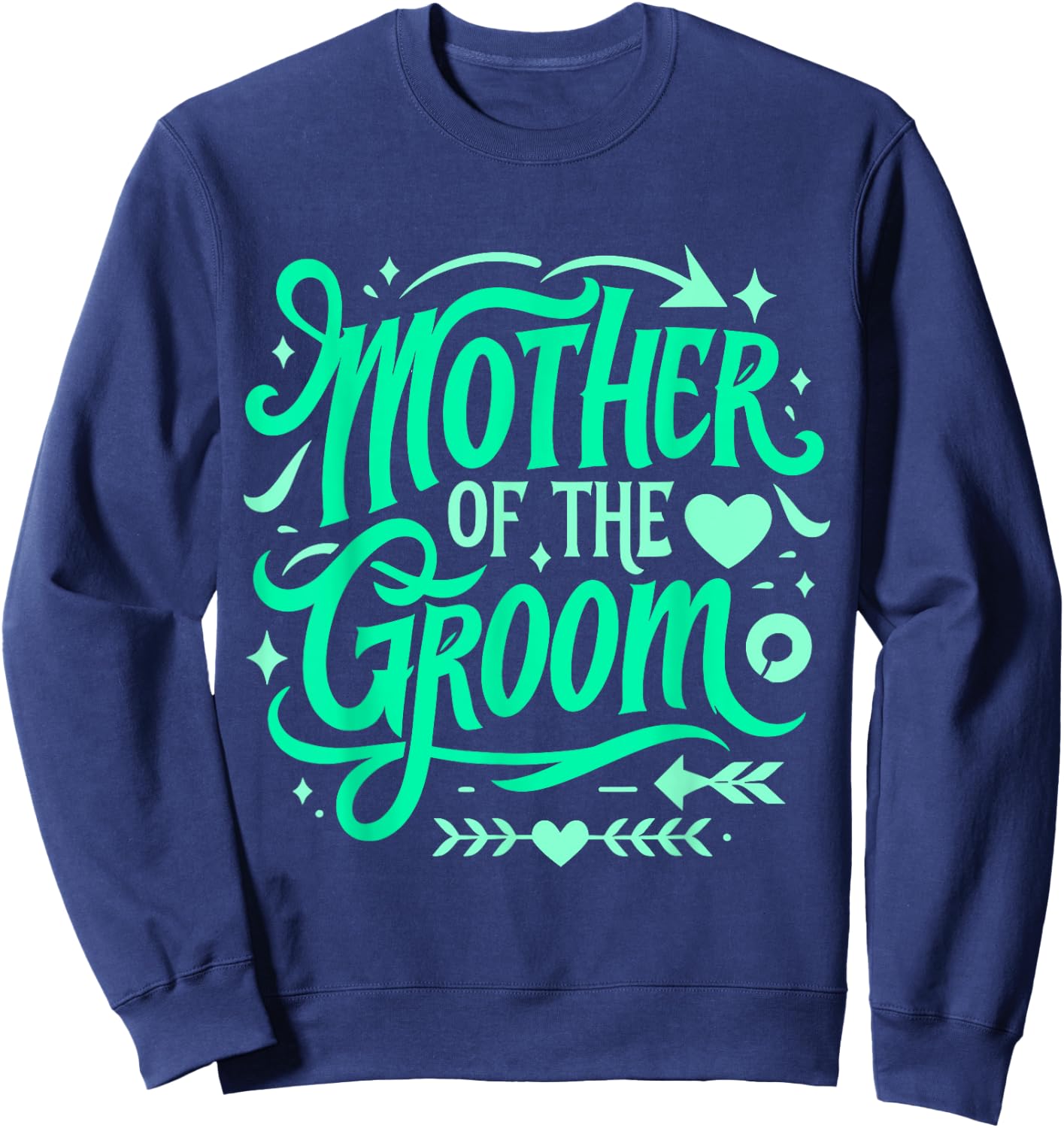 Bridal Party Mother Of The Groom Sweatshirt - Sweatshirt | Navy