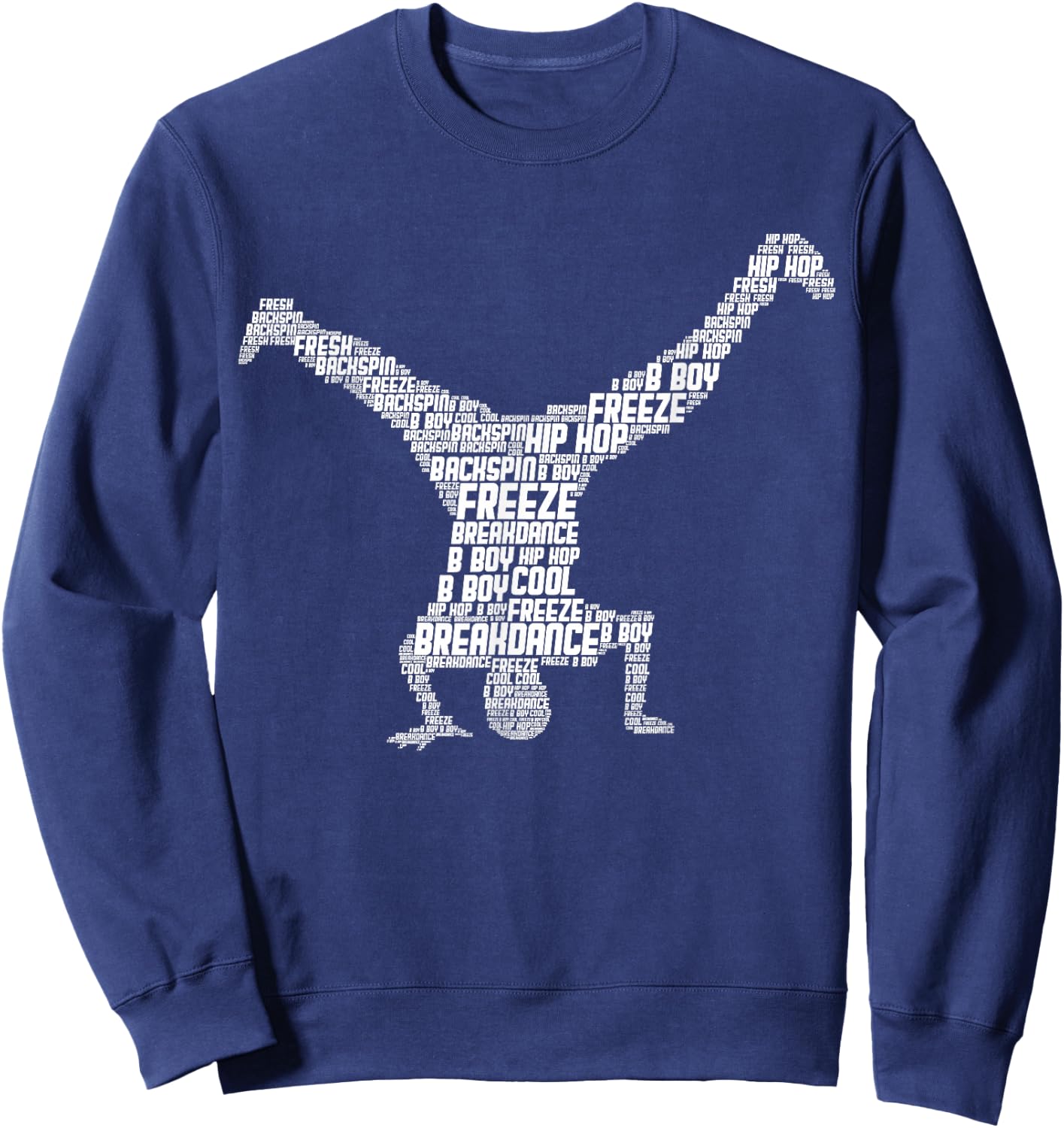 Breakdance Breakdancer Breakdancing Children & Boys Sweatshirt - Sweatshirt | Navy