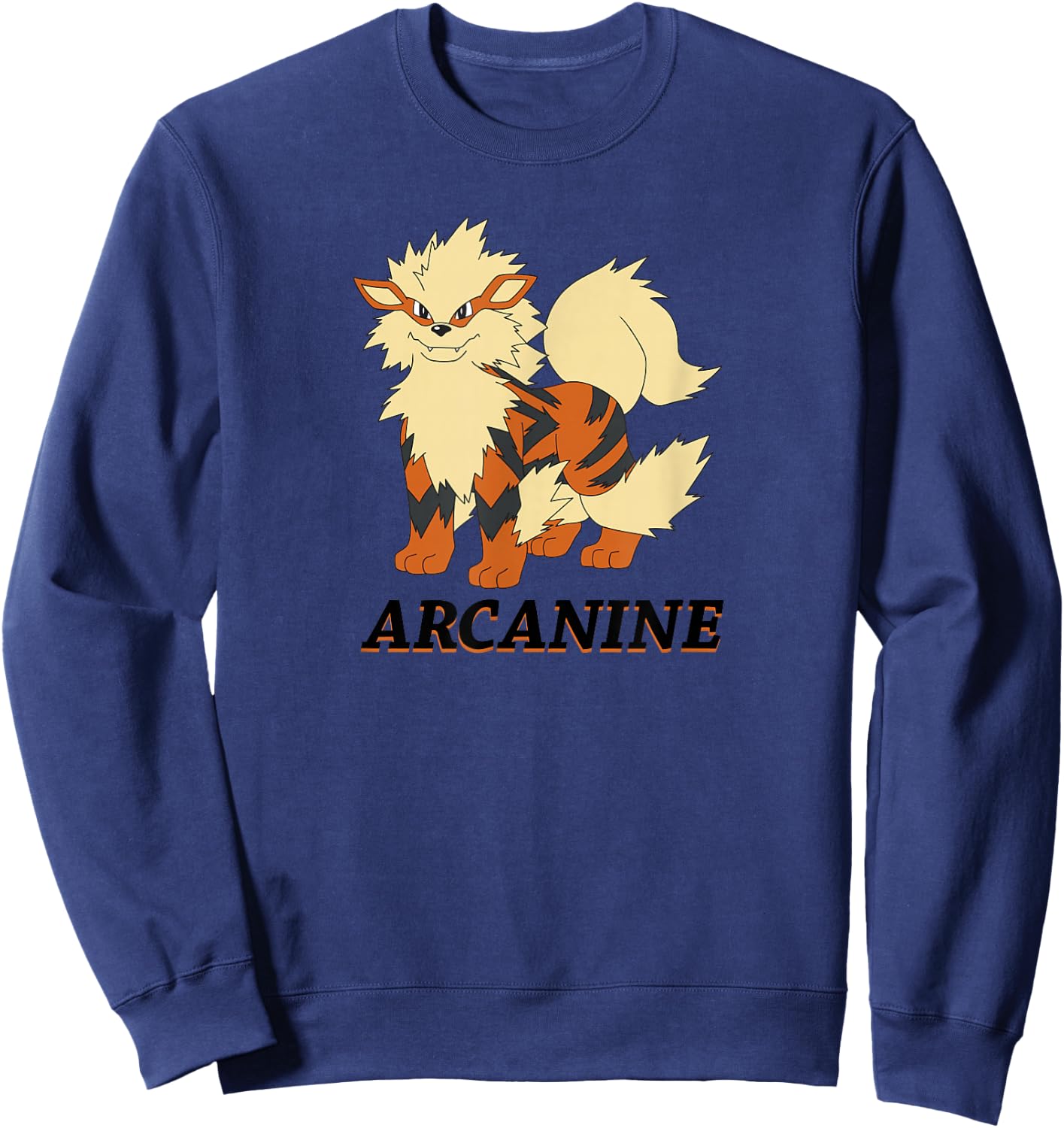 Pokemon Arcanine Sweatshirt - Sweatshirt | Navy