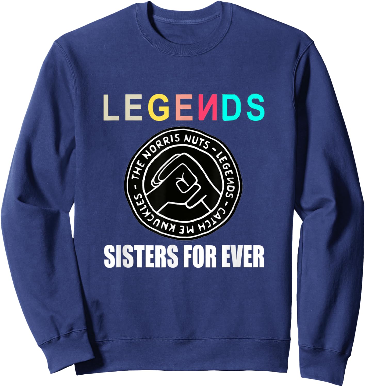 Norris Nuts Merch Norris Nuts Legends The Norris Nuts Sweatshirt - Sweatshirt | Navy