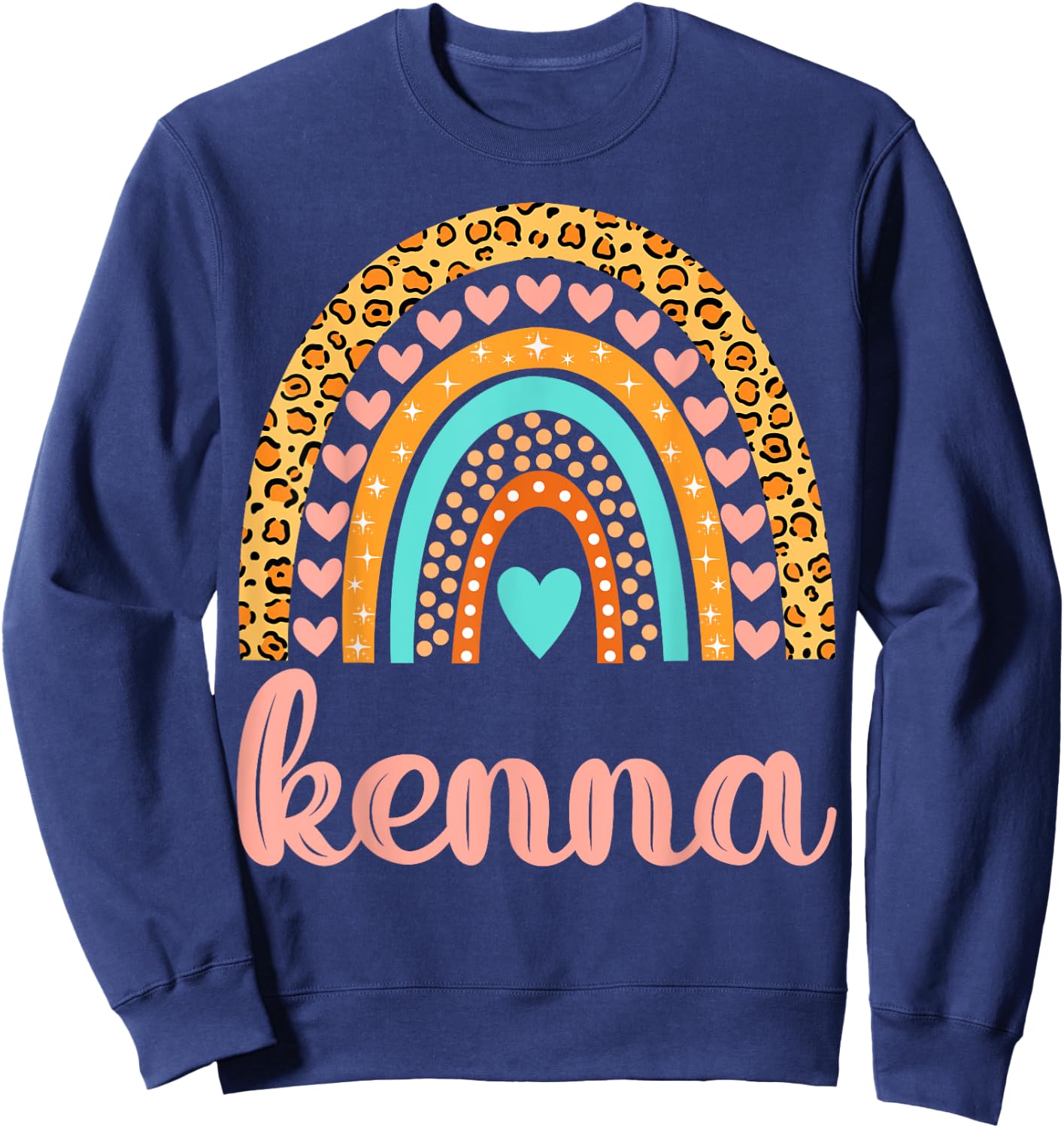 Kenna Kenna Name Birthday Shirt Gift Sweatshirt - Sweatshirt | Navy