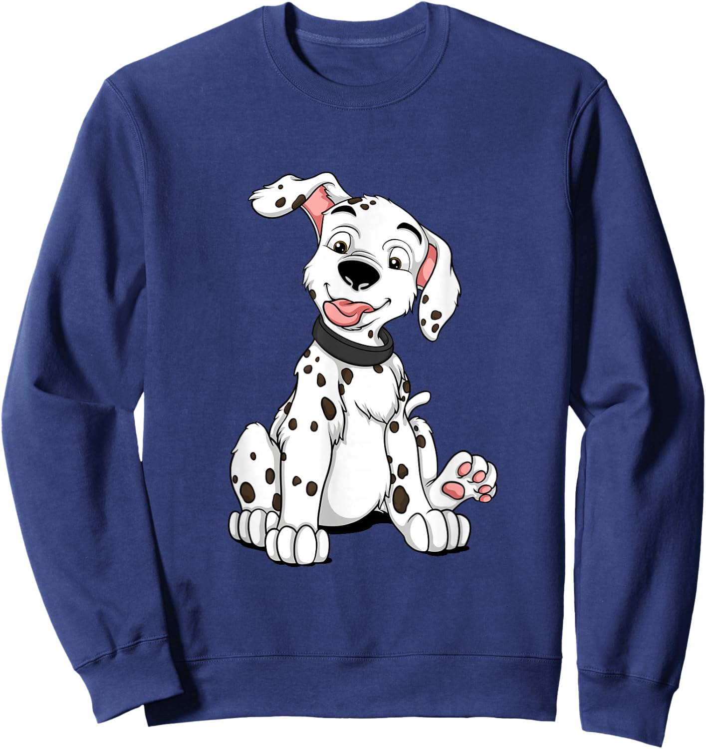 Dalmatian Puppy Dog Is Growing Up So Fast Sweatshirt - Sweatshirt | Navy