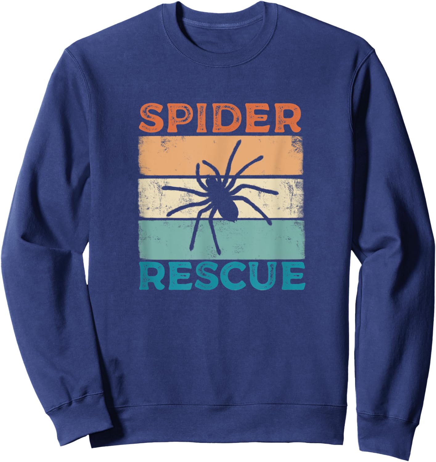 Spider Rescue Spider Catchers Sweatshirt - Sweatshirt | Navy