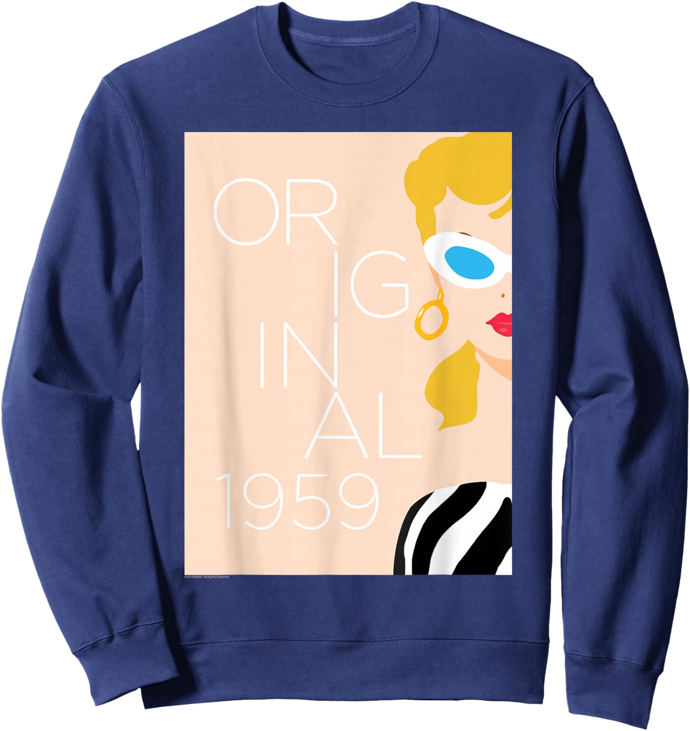 Barbie 60th Anniversary Original Sweatshirt - Sweatshirt | Navy