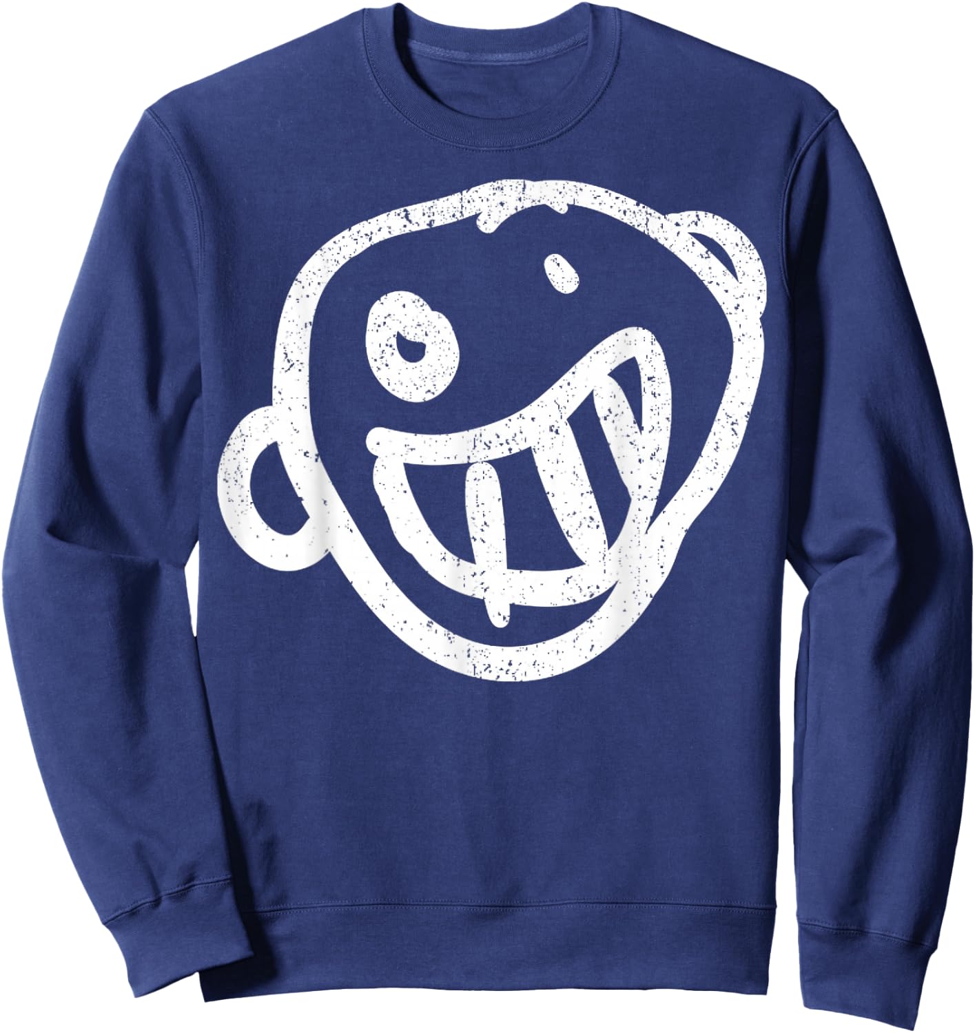 Vintage Hatchet Ben Face Sweatshirt - Sweatshirt | Navy