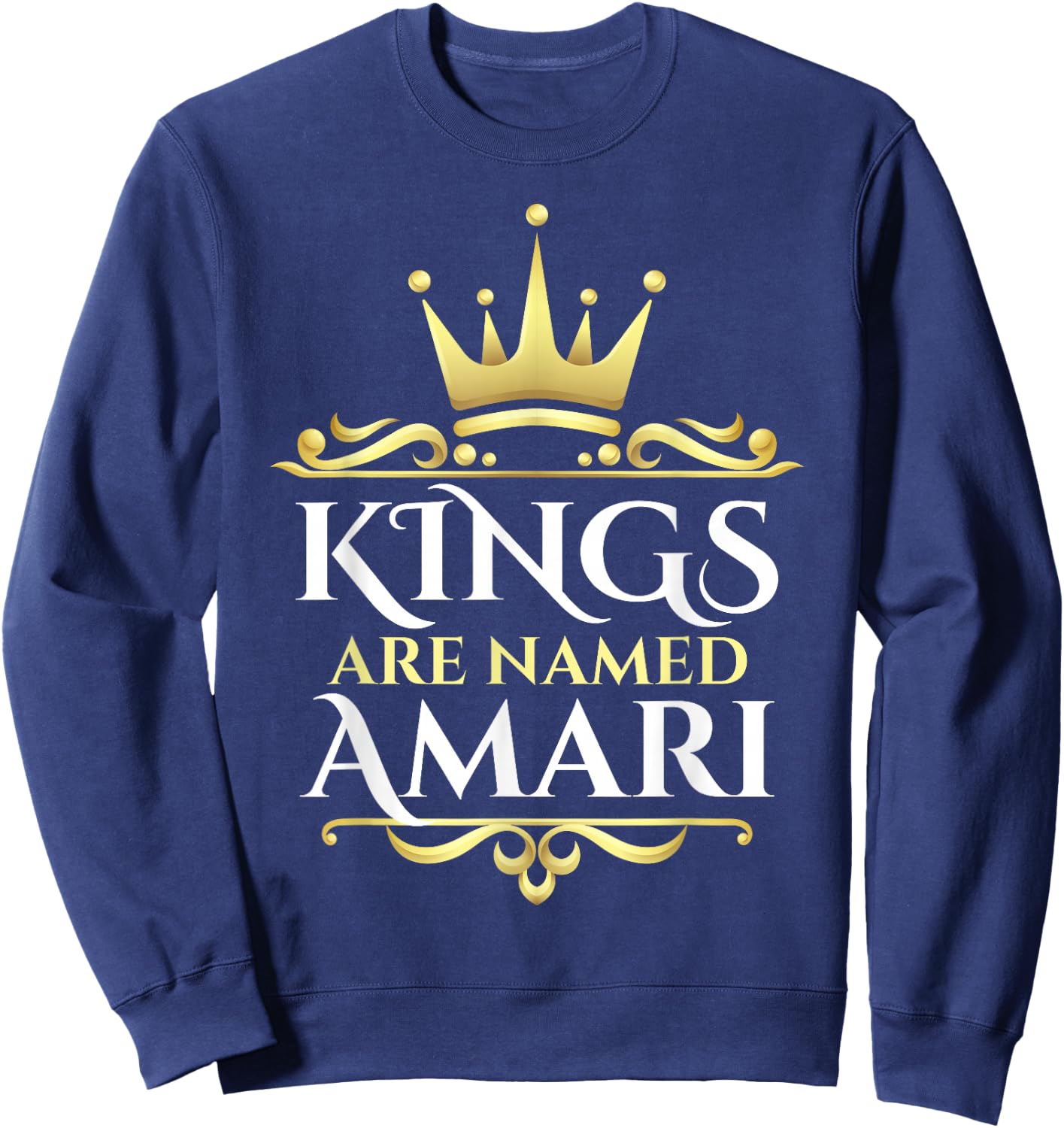Kings Are Named Amari Sweatshirt - Sweatshirt | Navy