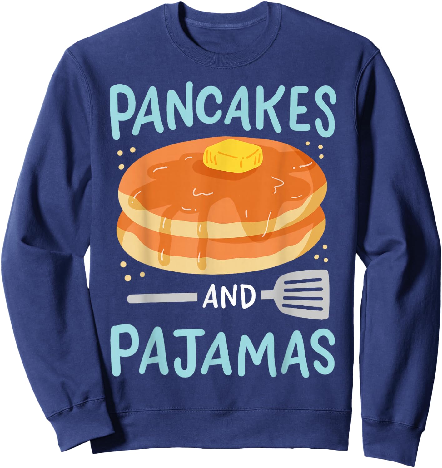 Pancakes Pajamas Sweatshirt - Sweatshirt | Navy