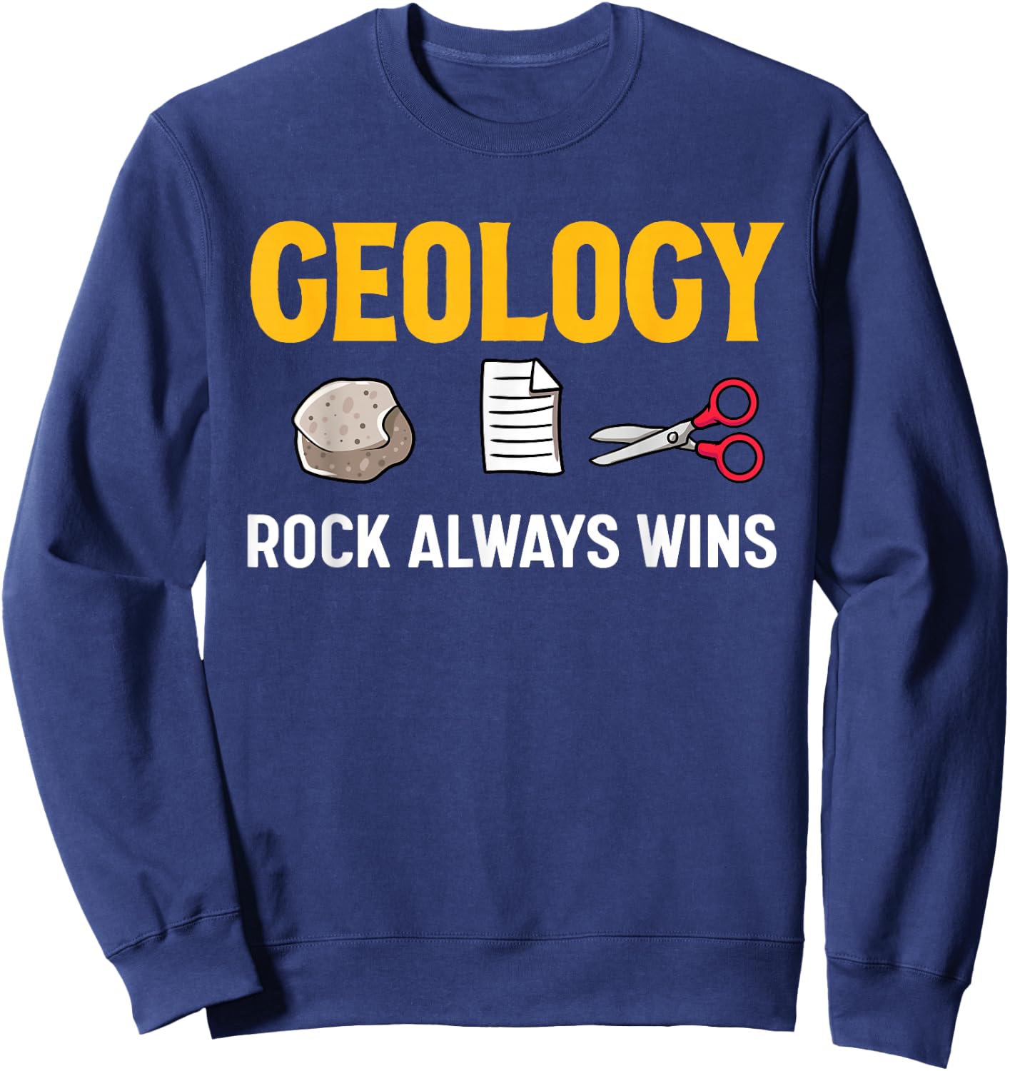 Geologist Gift children, men, women, funny geology Sweatshirt - Sweatshirt | Navy
