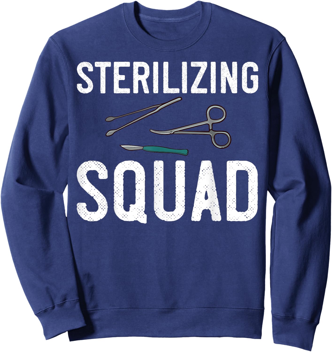 Sterile Processing Technician Certification Manager Tech Sweatshirt - Sweatshirt | Navy