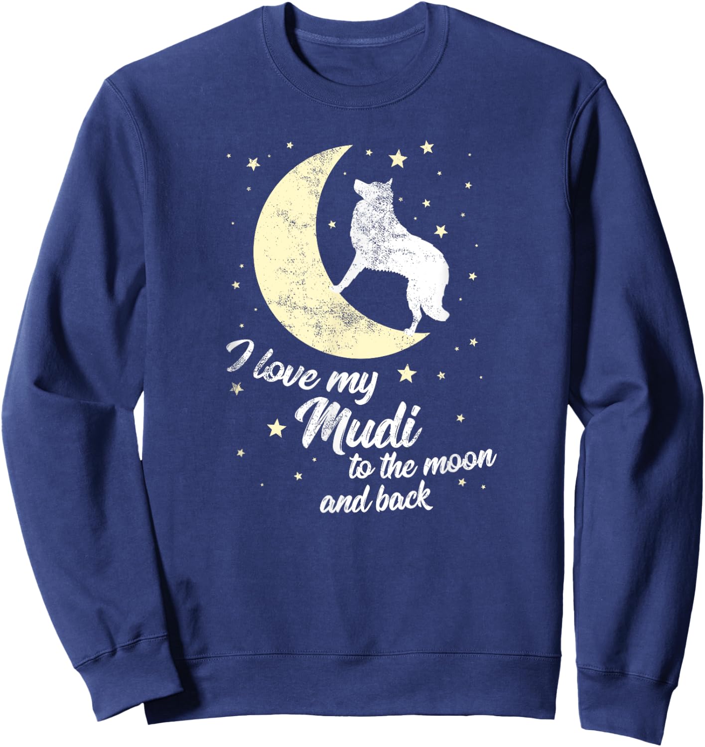 Mudi Dog Owner - Cute Dog Owner Gift Women Sweatshirt - Sweatshirt | Navy