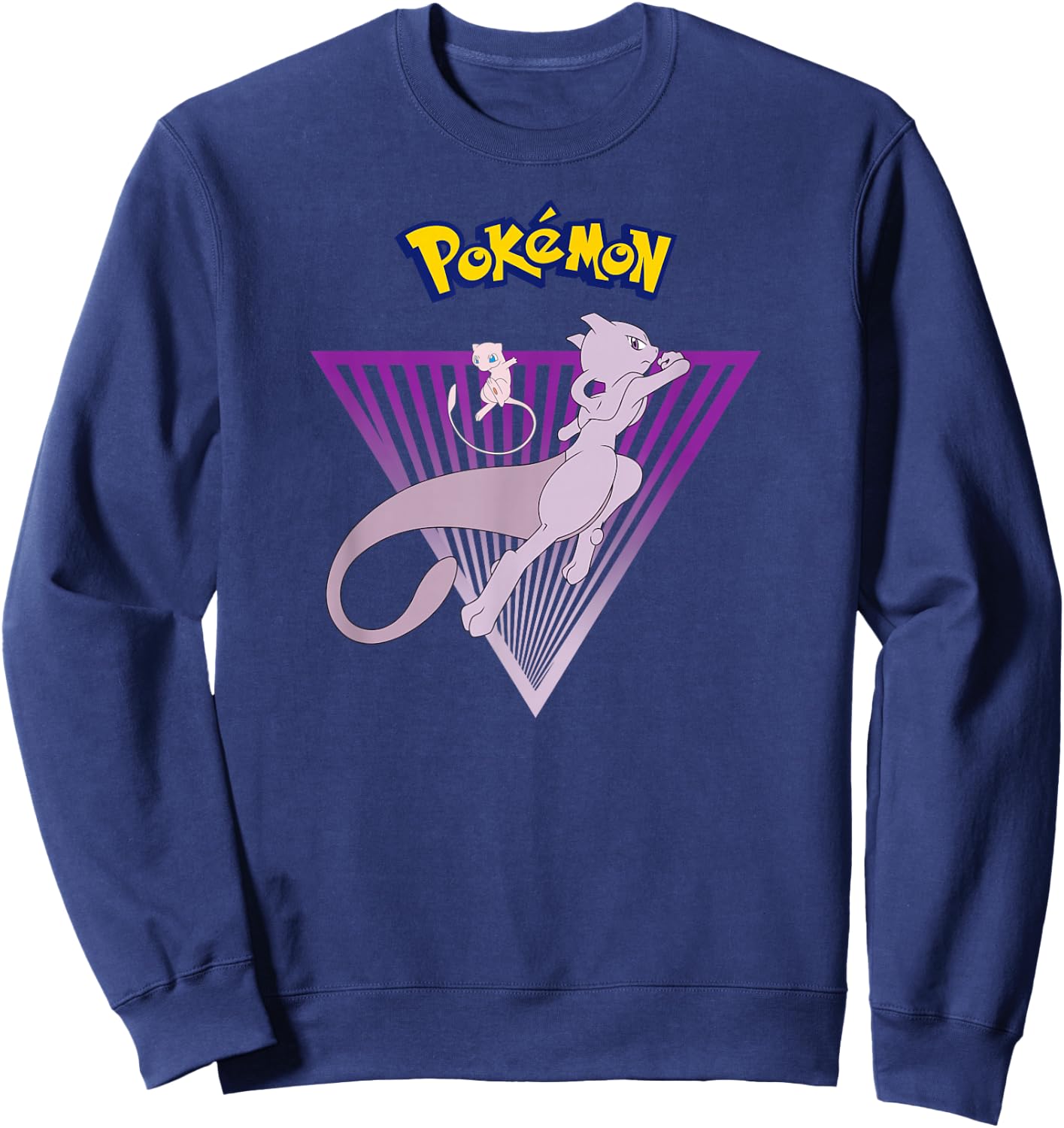 Pokemon Mewtwo and Mew Sweatshirt - Sweatshirt | Navy
