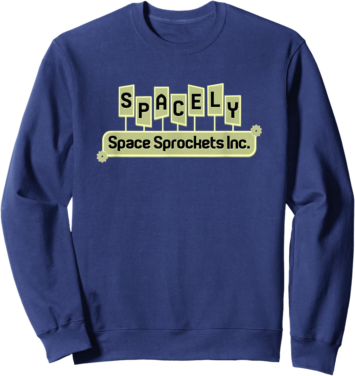 Funny Spacely Sprockets Classic Cartoon Sweatshirt - Sweatshirt | Navy