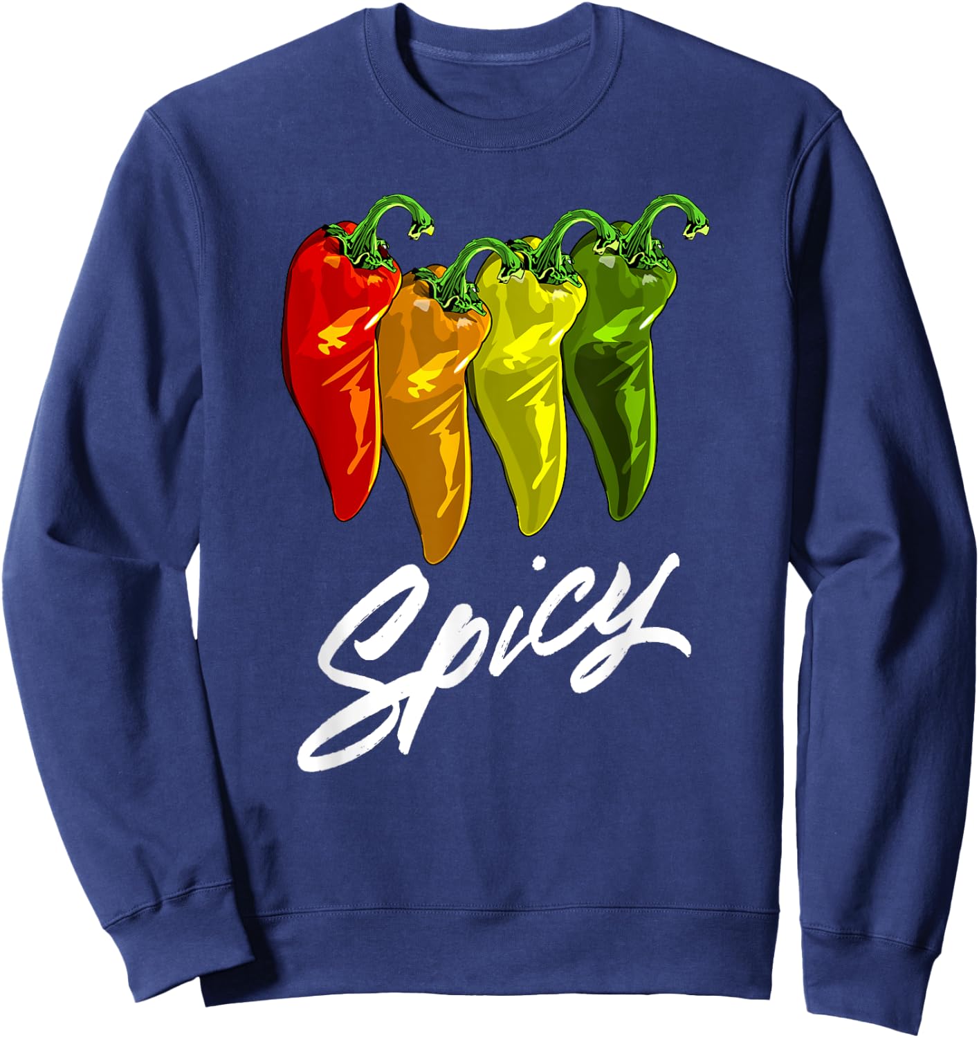 Chili Pepper Sweatshirt - Sweatshirt | Navy