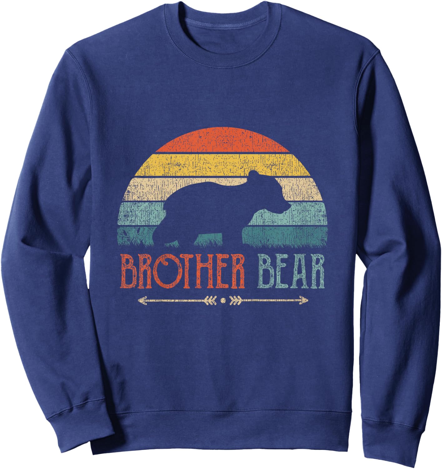 Kids Brother Bear Outfit Boys Sweatshirt - Sweatshirt | Navy