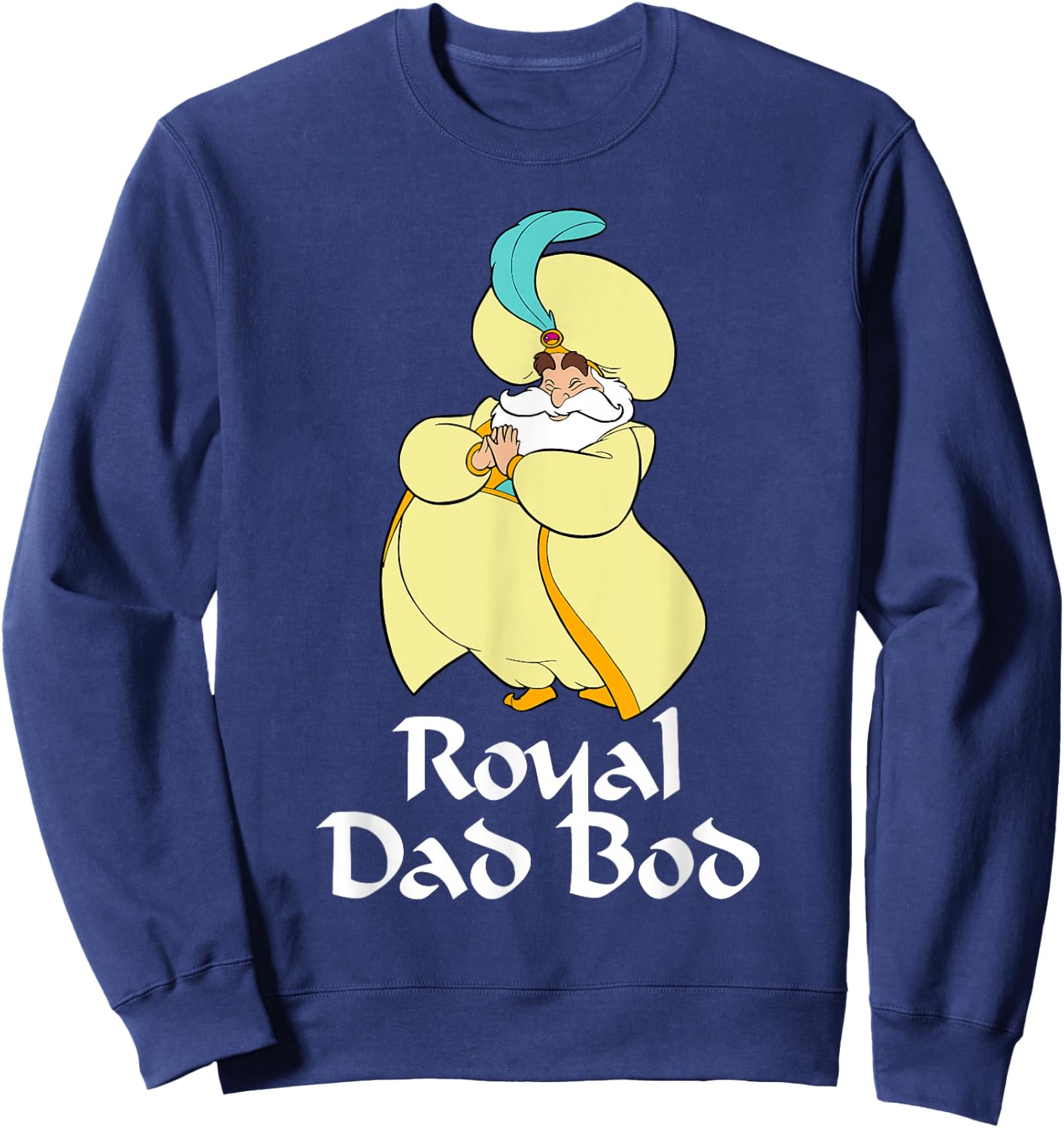 Disney Aladdin Sultan Royal Dad BOD Sweatshirt - Sweatshirt | Navy