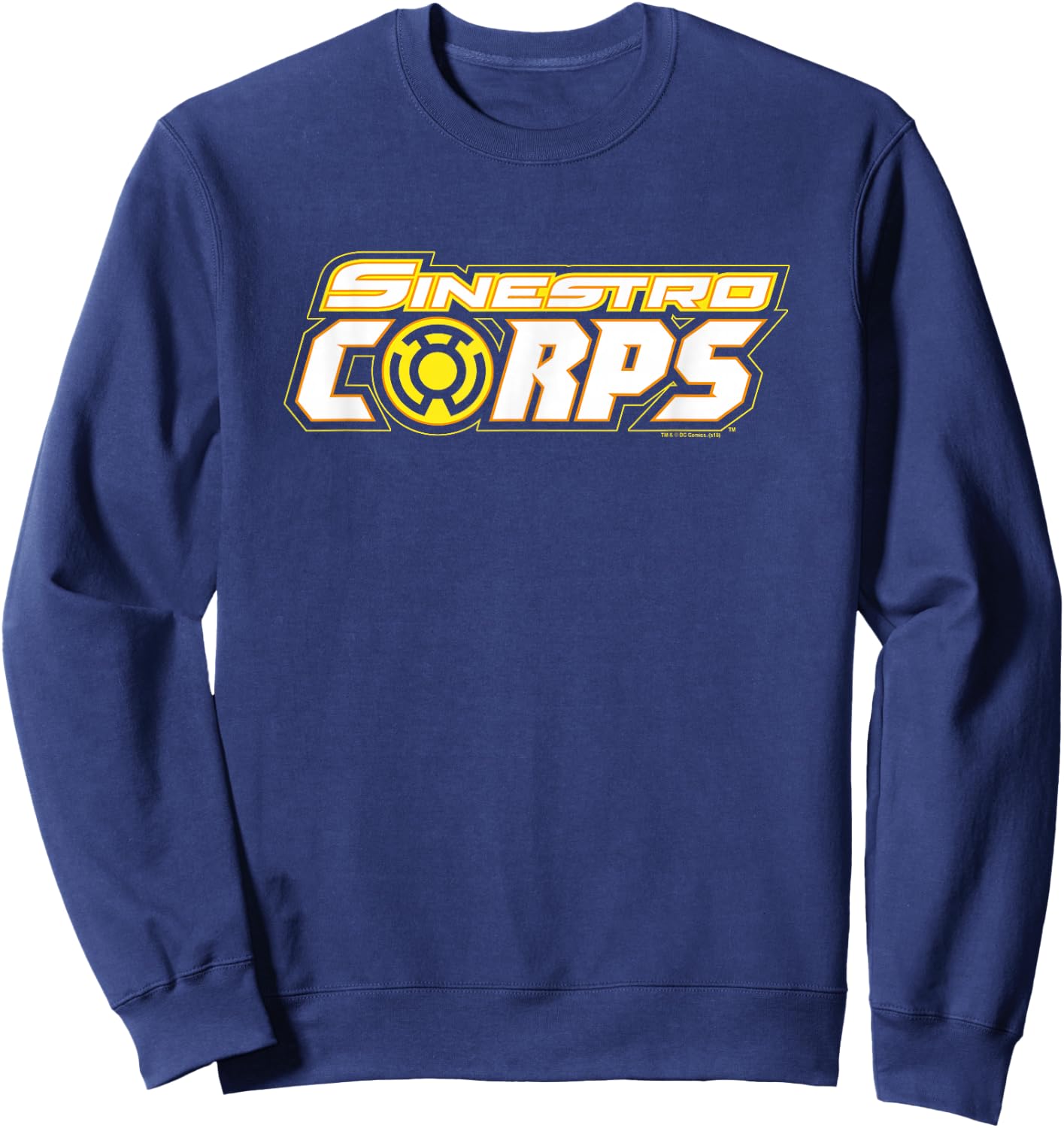 Green Lantern Sinestro Corps Logo T Shirt Sweatshirt - Sweatshirt | Navy