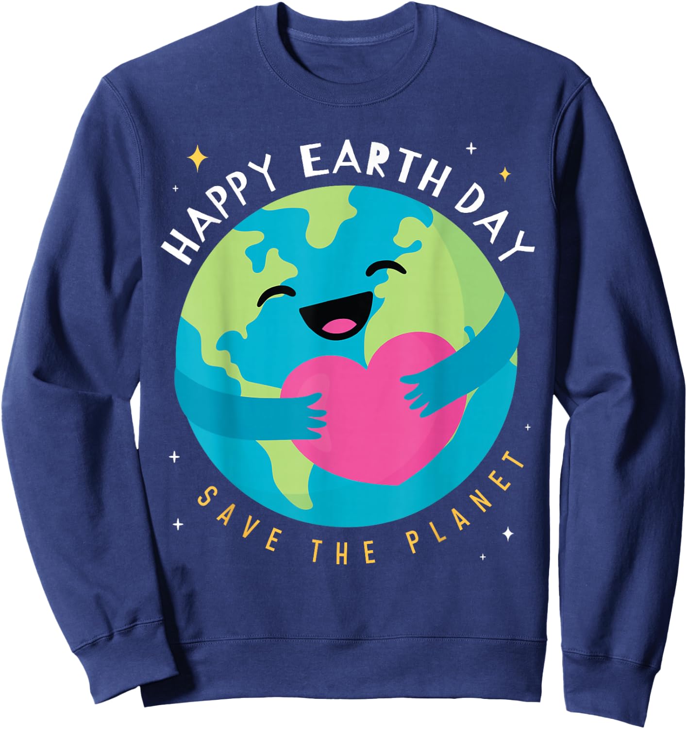 Earth Day 2026 Earth Day Save the Planet Boys Girls Sweatshirt - Sweatshirt | Navy