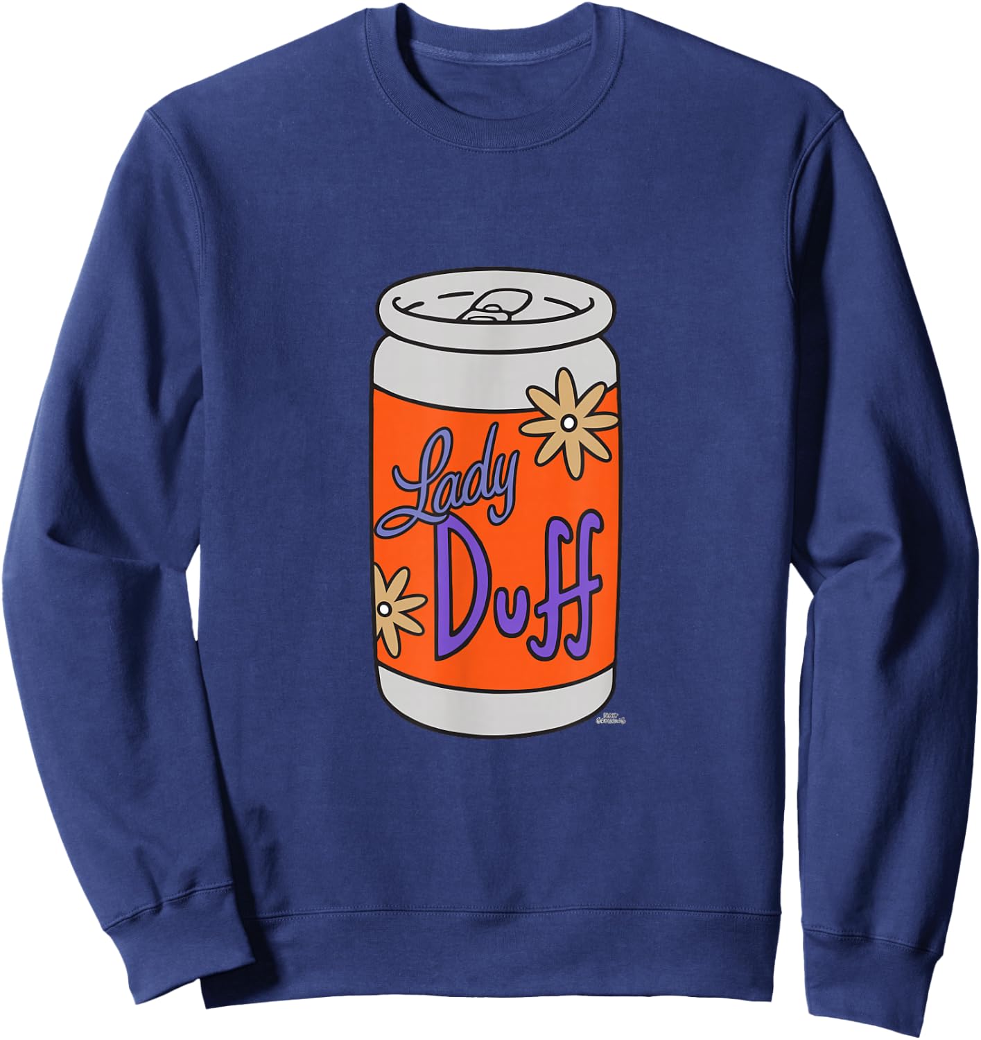 The Simpsons Lady Duff Beer Sweatshirt - Sweatshirt | Navy