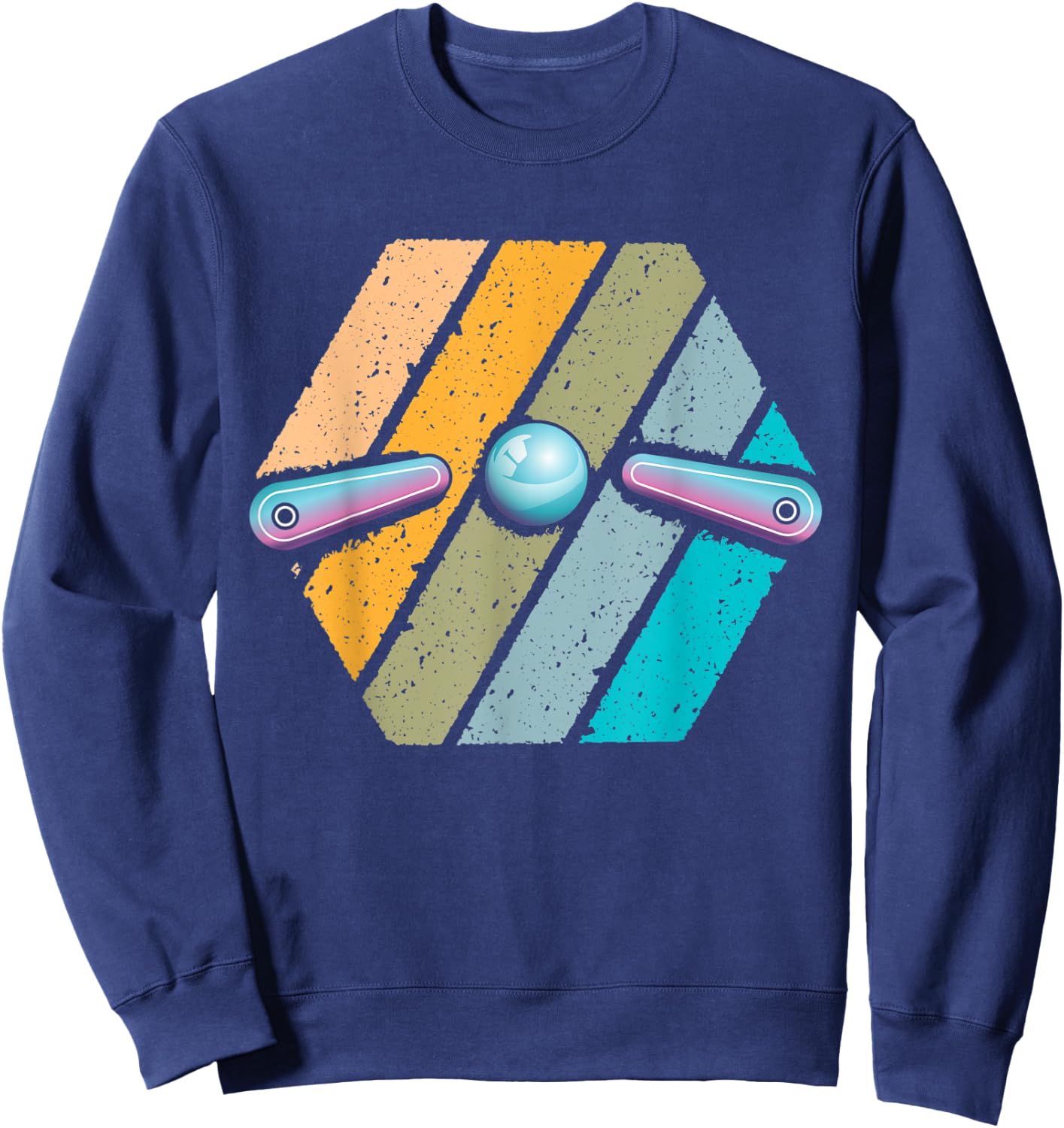 Funny Pinball design for pinball player Sweatshirt - Sweatshirt | Navy