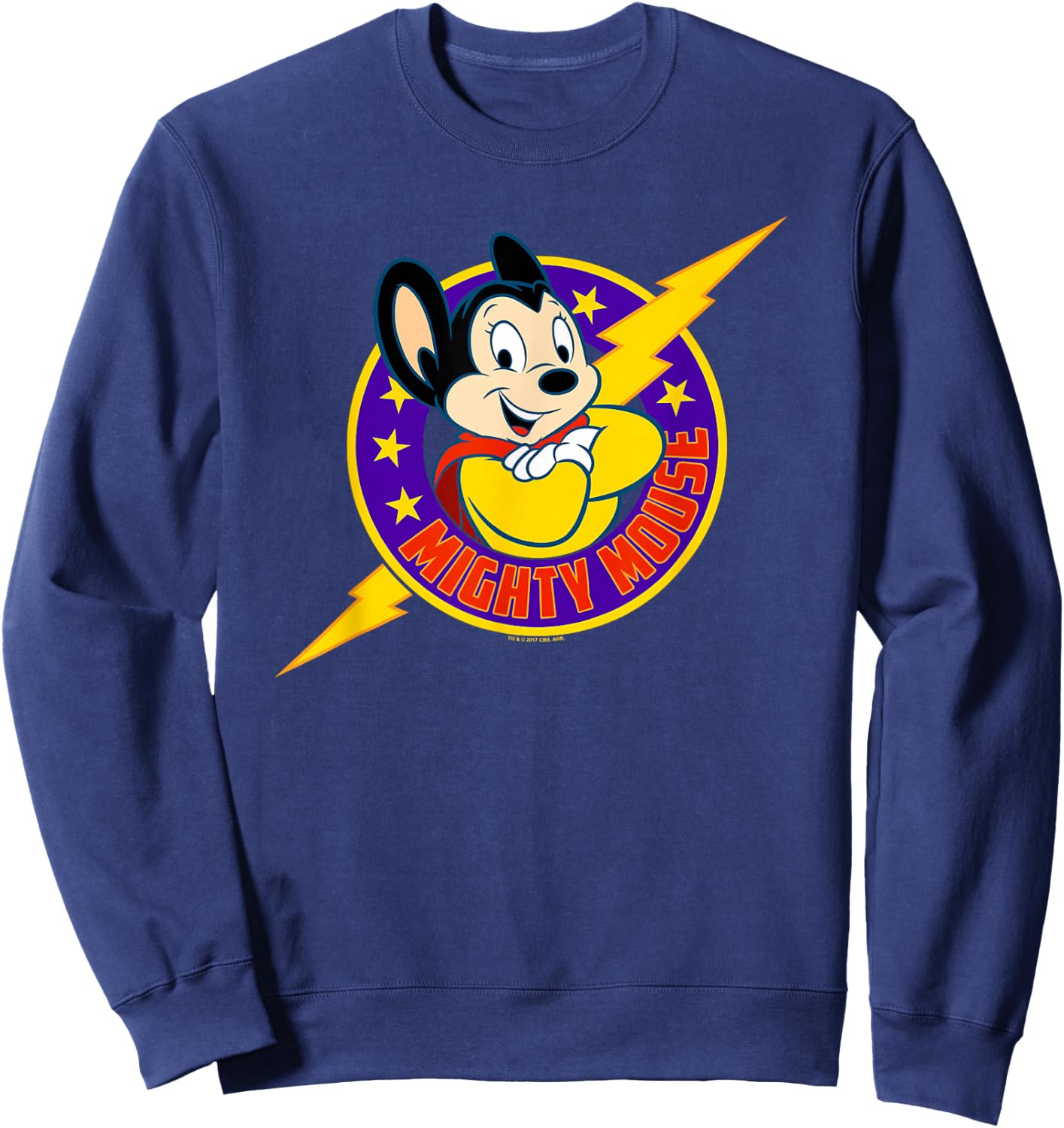 Mighty Mouse Mighty Hero Sweatshirt - Sweatshirt | Navy
