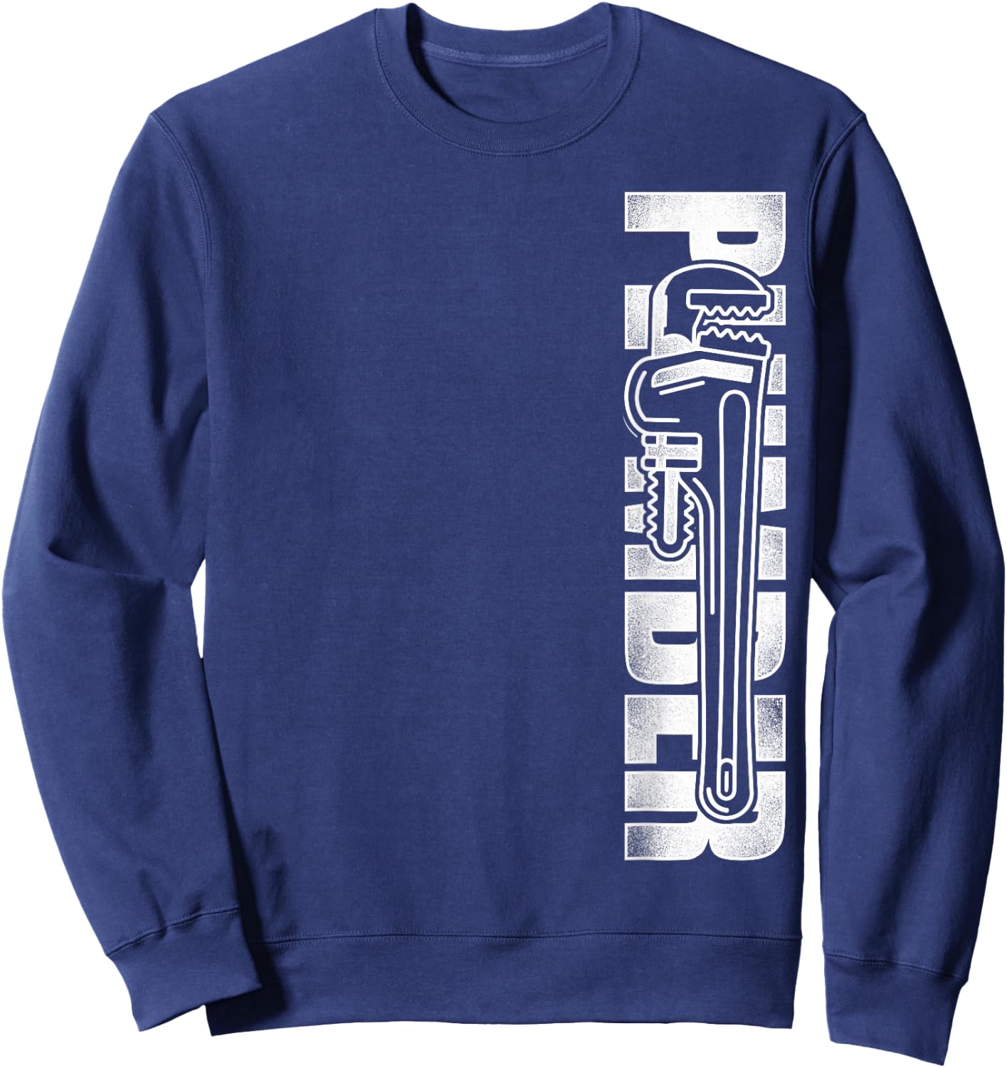 Plumber Vintage Plumber Sweatshirt - Sweatshirt | Navy