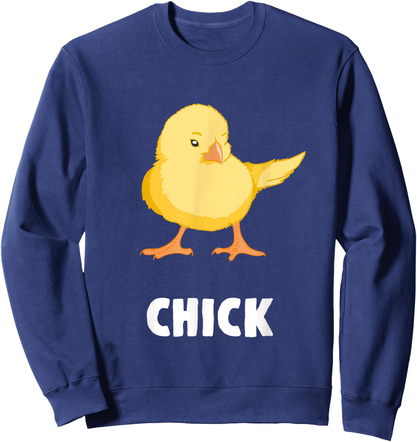 Chick Couples Matching Halloween Costumes Sweatshirt - Sweatshirt | Navy