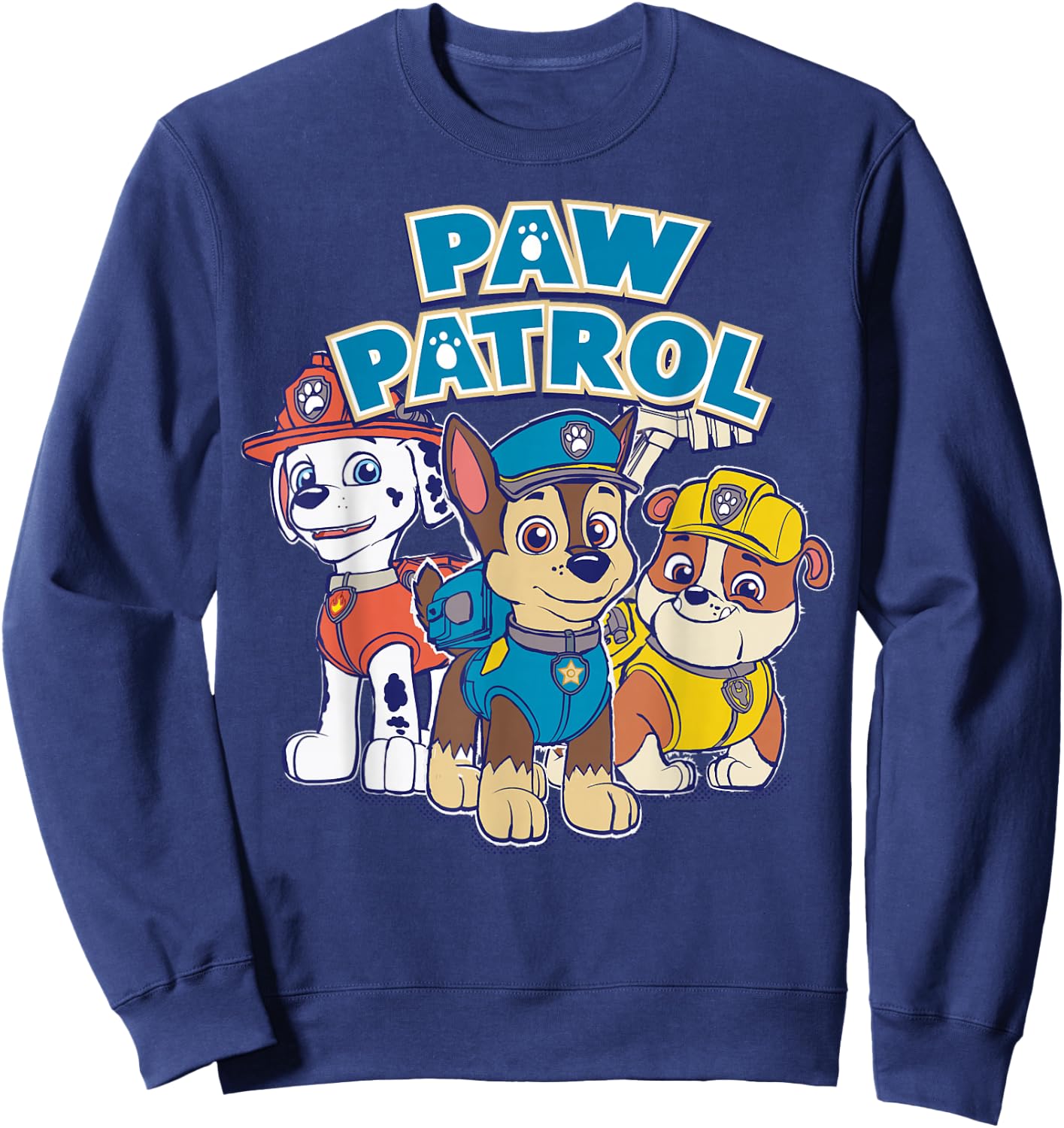 PAW Patrol Drawn Pup Group Sweatshirt - Sweatshirt | Navy