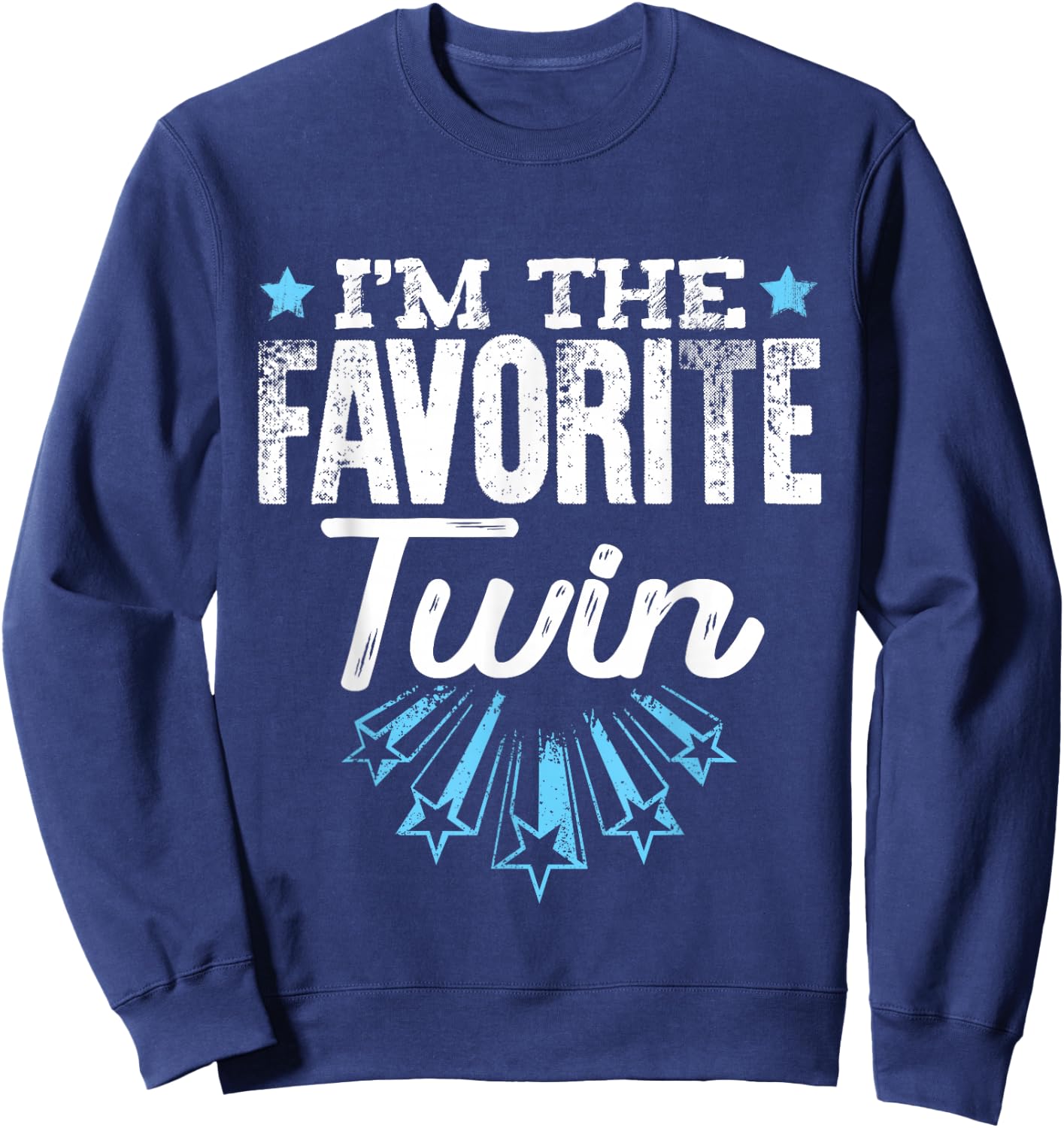 I'm The Favorite Twin Sweatshirt - Sweatshirt | Navy